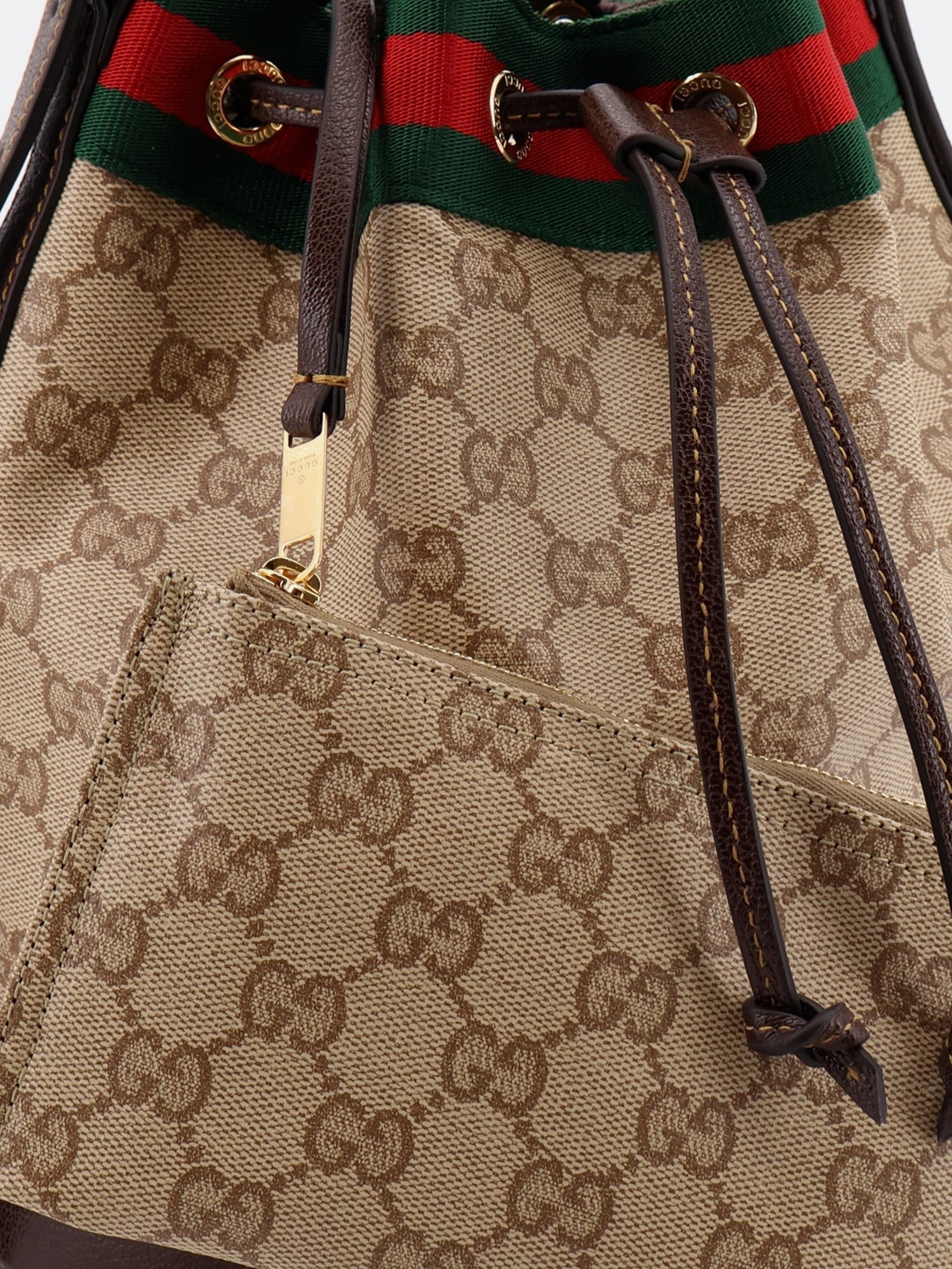 Gucci Gucci - Gucci Venice GG fabric bucket bag