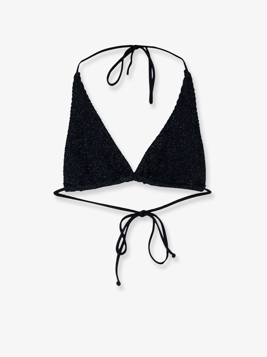 MC2 SAINT BARTH MC2 SAINT BARTH - Guiana Crinkle Lurex Bikini Top