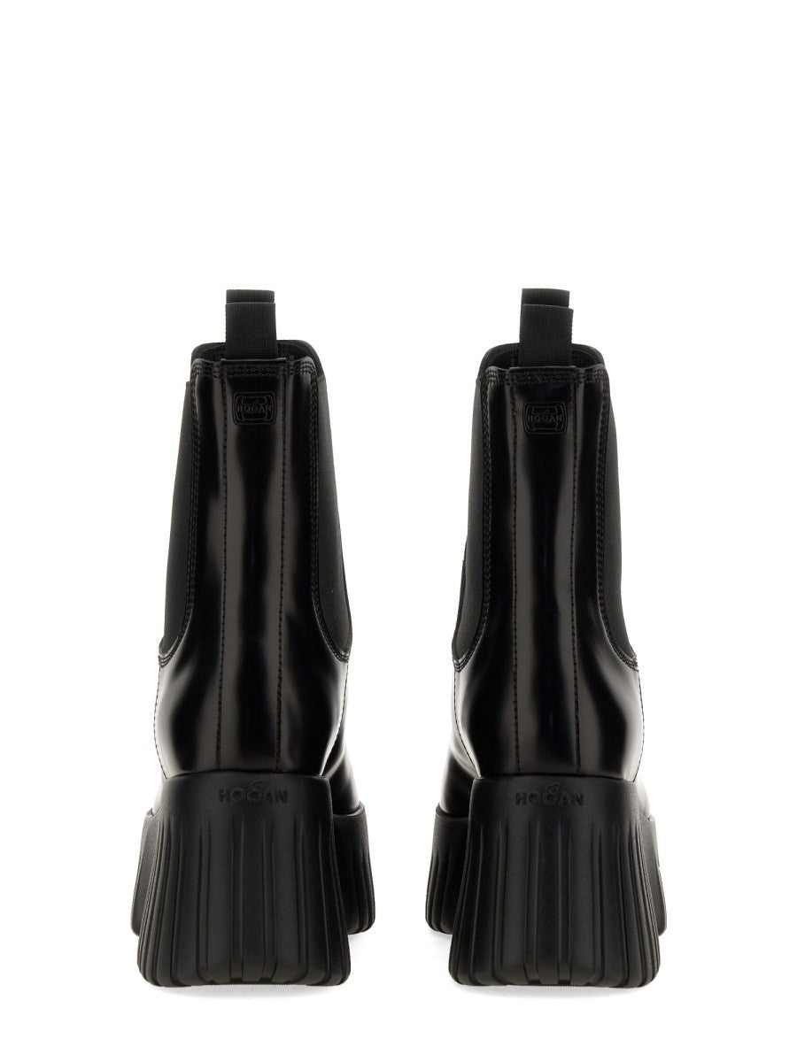 Hogan - H-STRIPE CHELSEA BOOT h-stripe-chelsea-boot_b017b44f-3662-4b26-84d2-da78bcc132b8