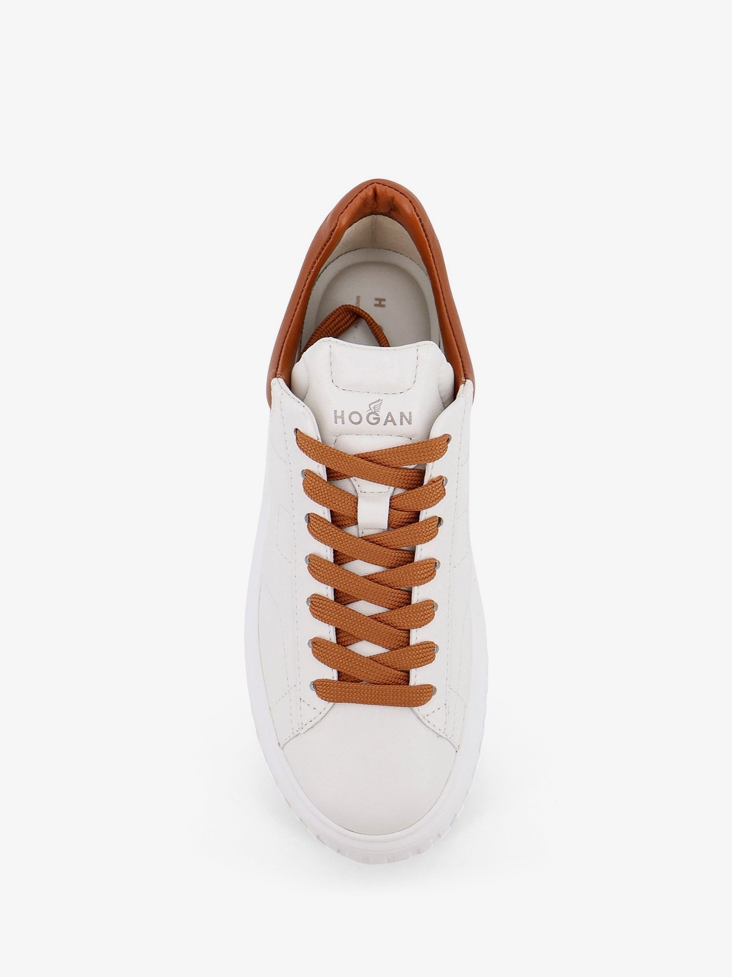 H-Stripes low-top leather sneakers