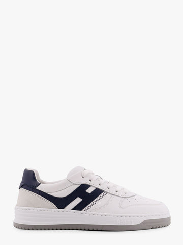 H630 leather sneakers with contrasting monogram