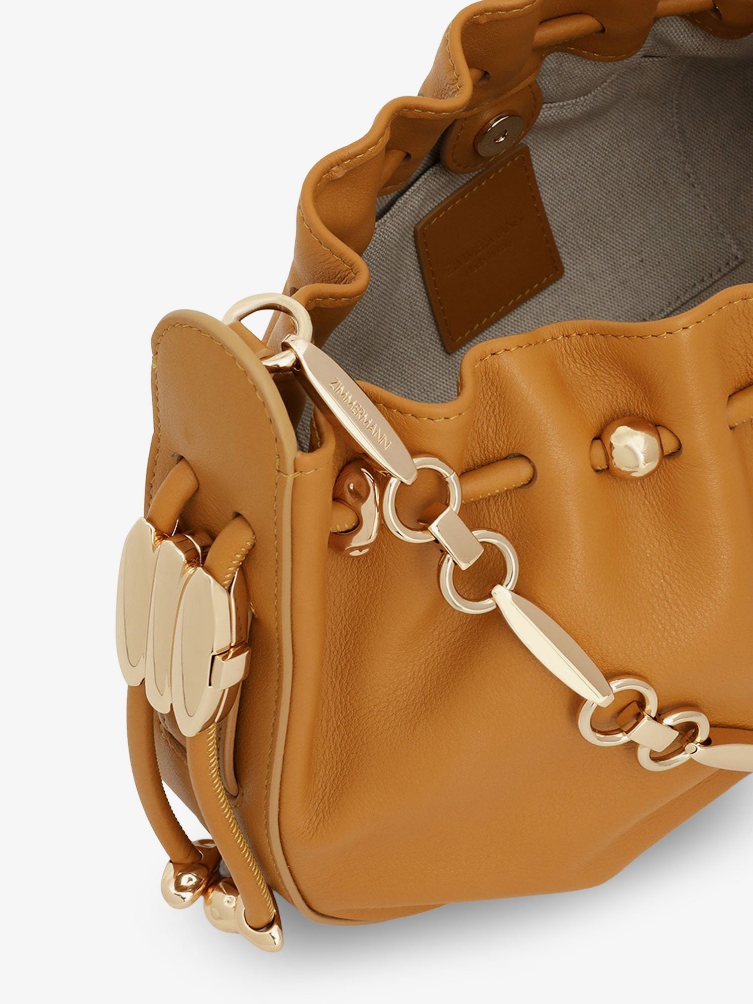 ZIMMERMANN ZIMMERMANN - Halcyon leather clutch