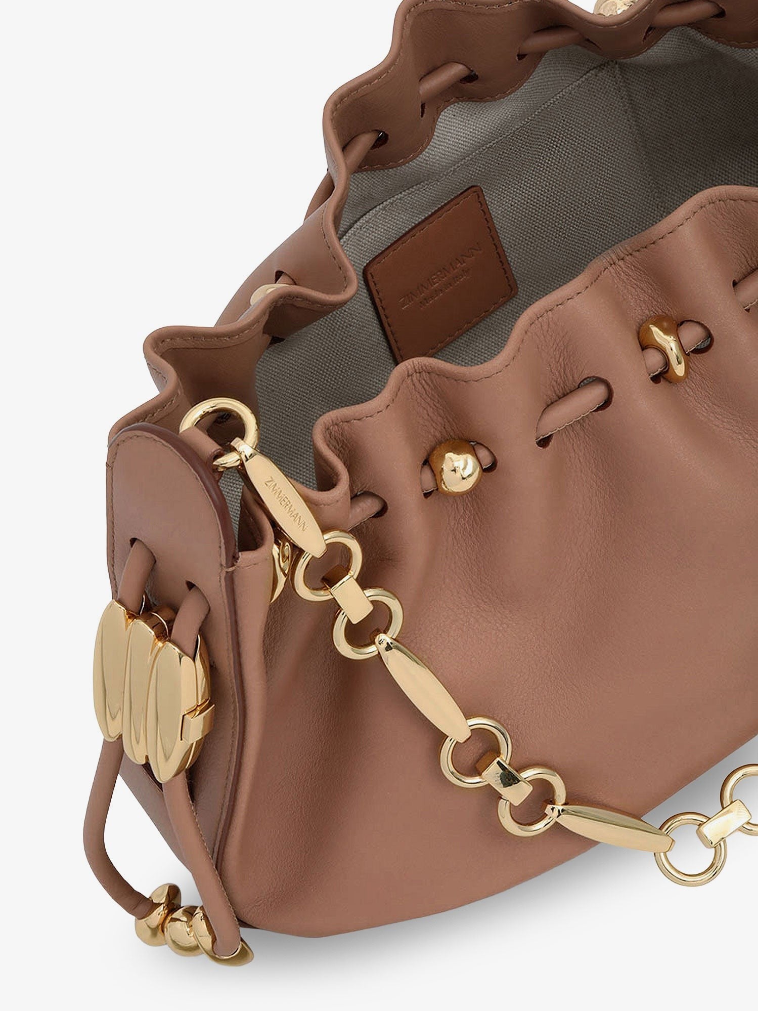ZIMMERMANN ZIMMERMANN - Halcyon leather clutch