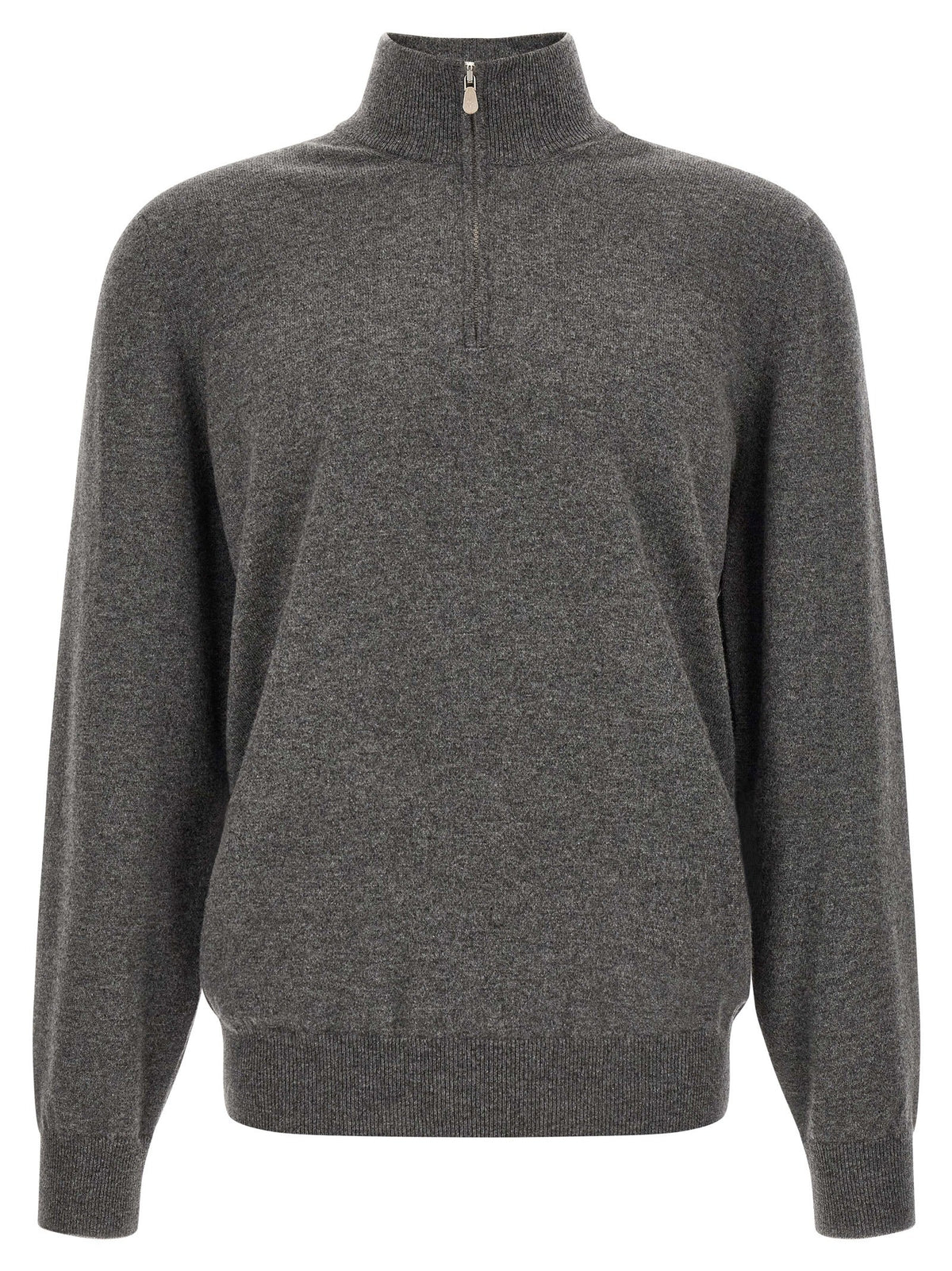 Brunello Cucinelli - Half-zip cashmere sweater