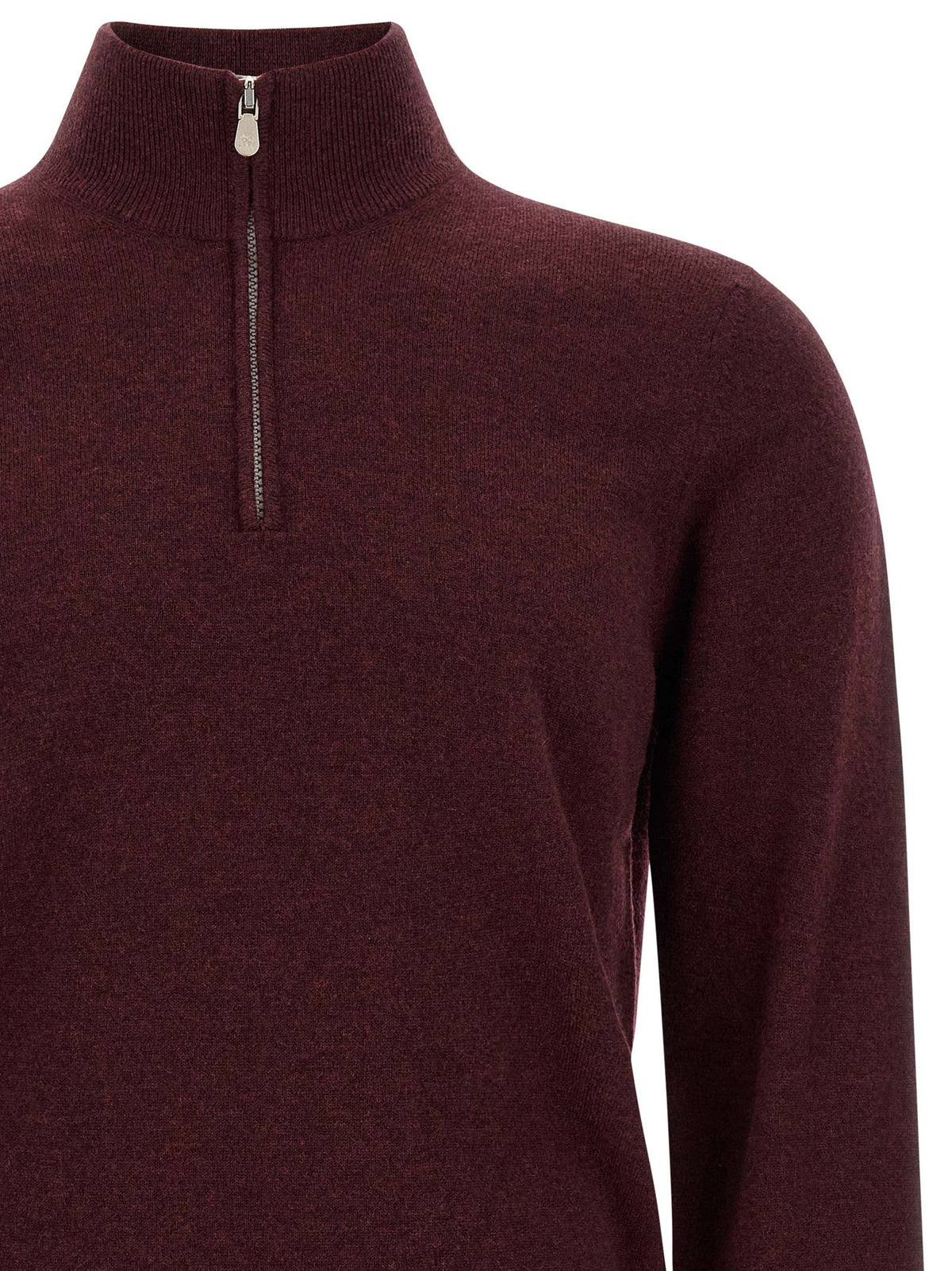 Brunello Cucinelli - Half-zip cashmere sweater