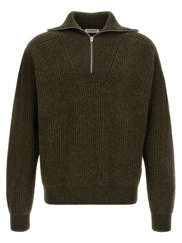 JIL SANDER - Half-zip sweater