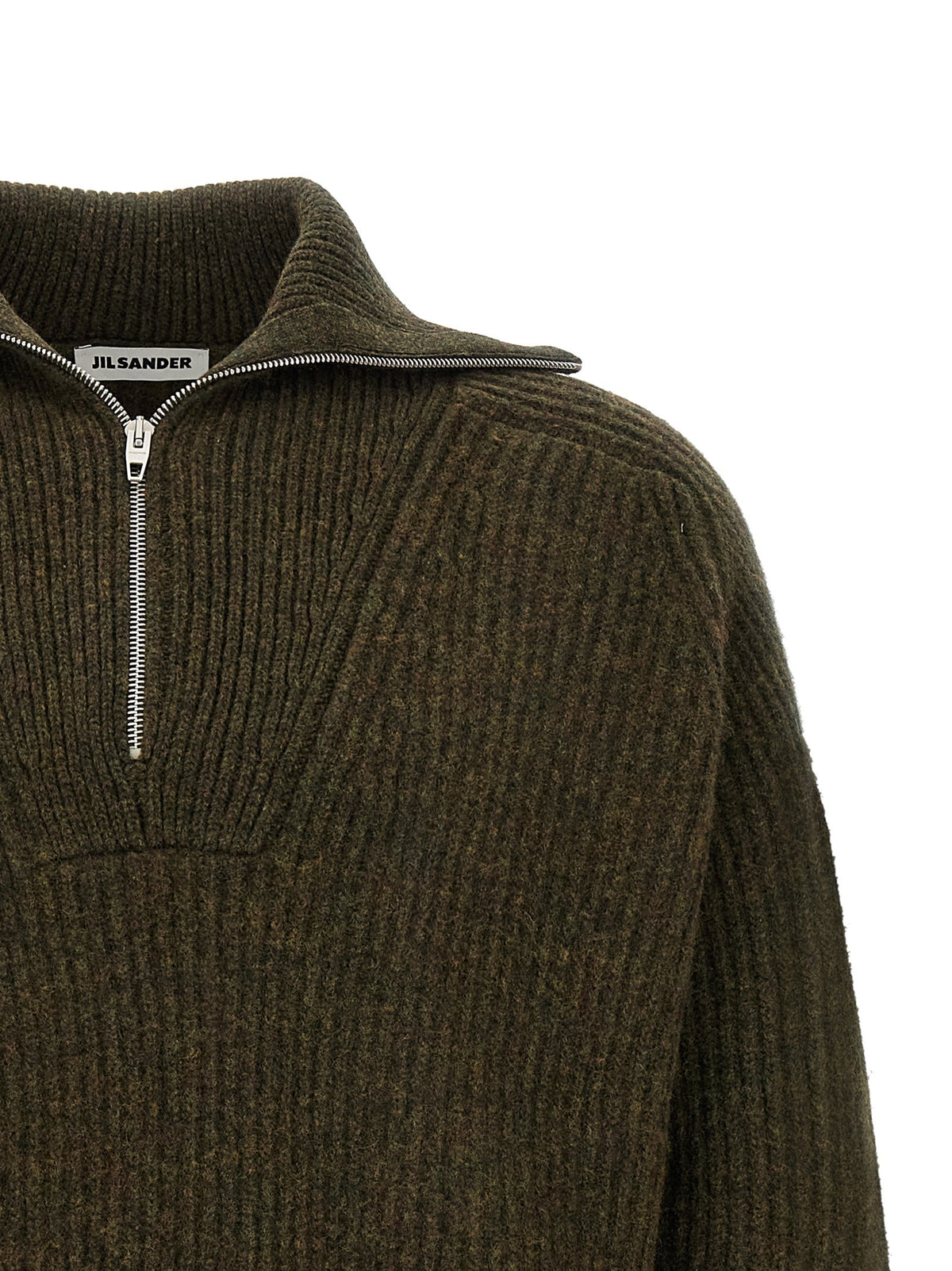 JIL SANDER - Half-zip sweater