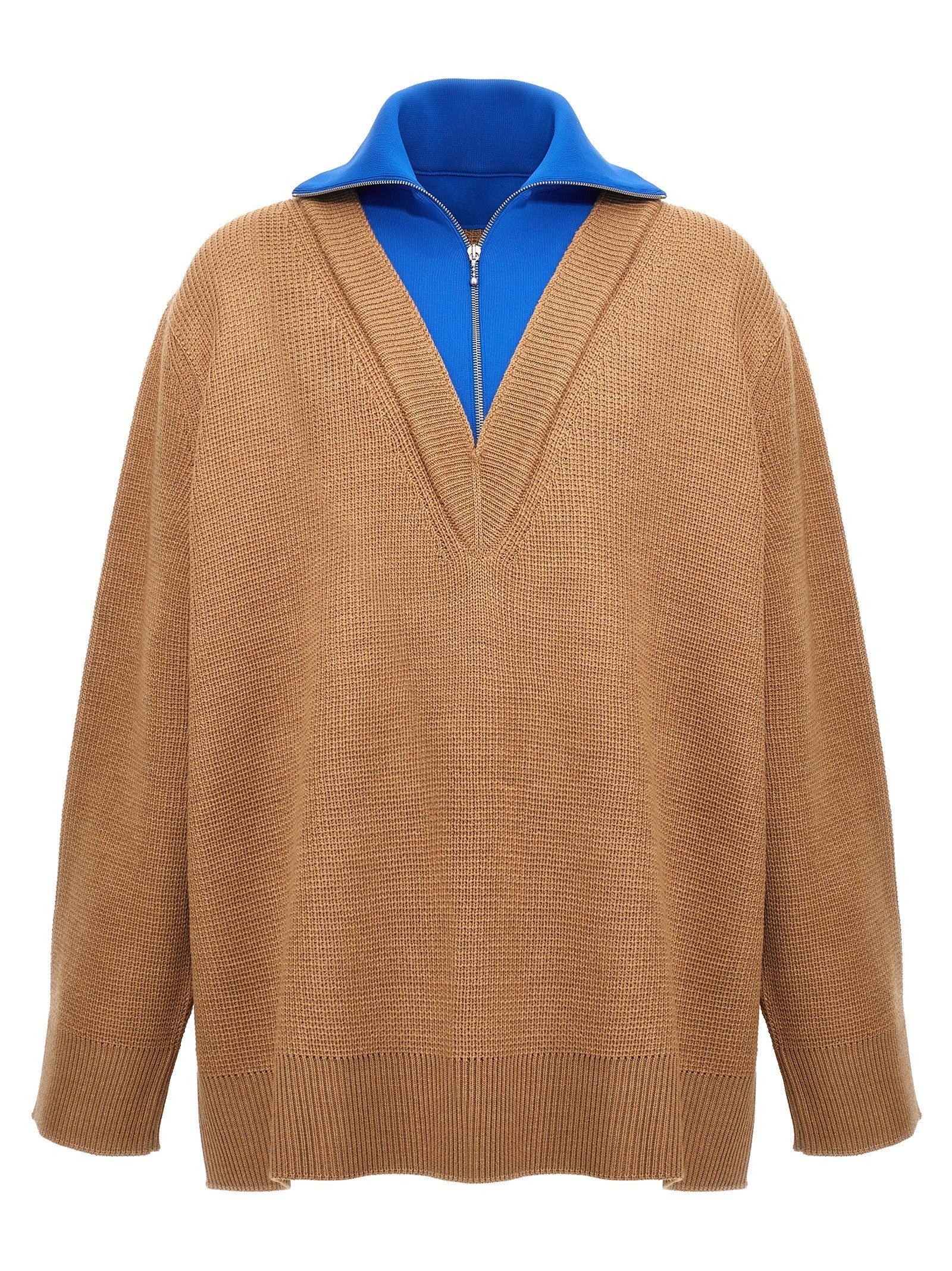 JIL SANDER - Half zip sweater
