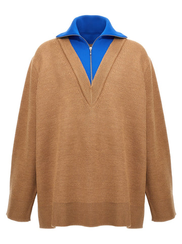 JIL SANDER - Half zip sweater