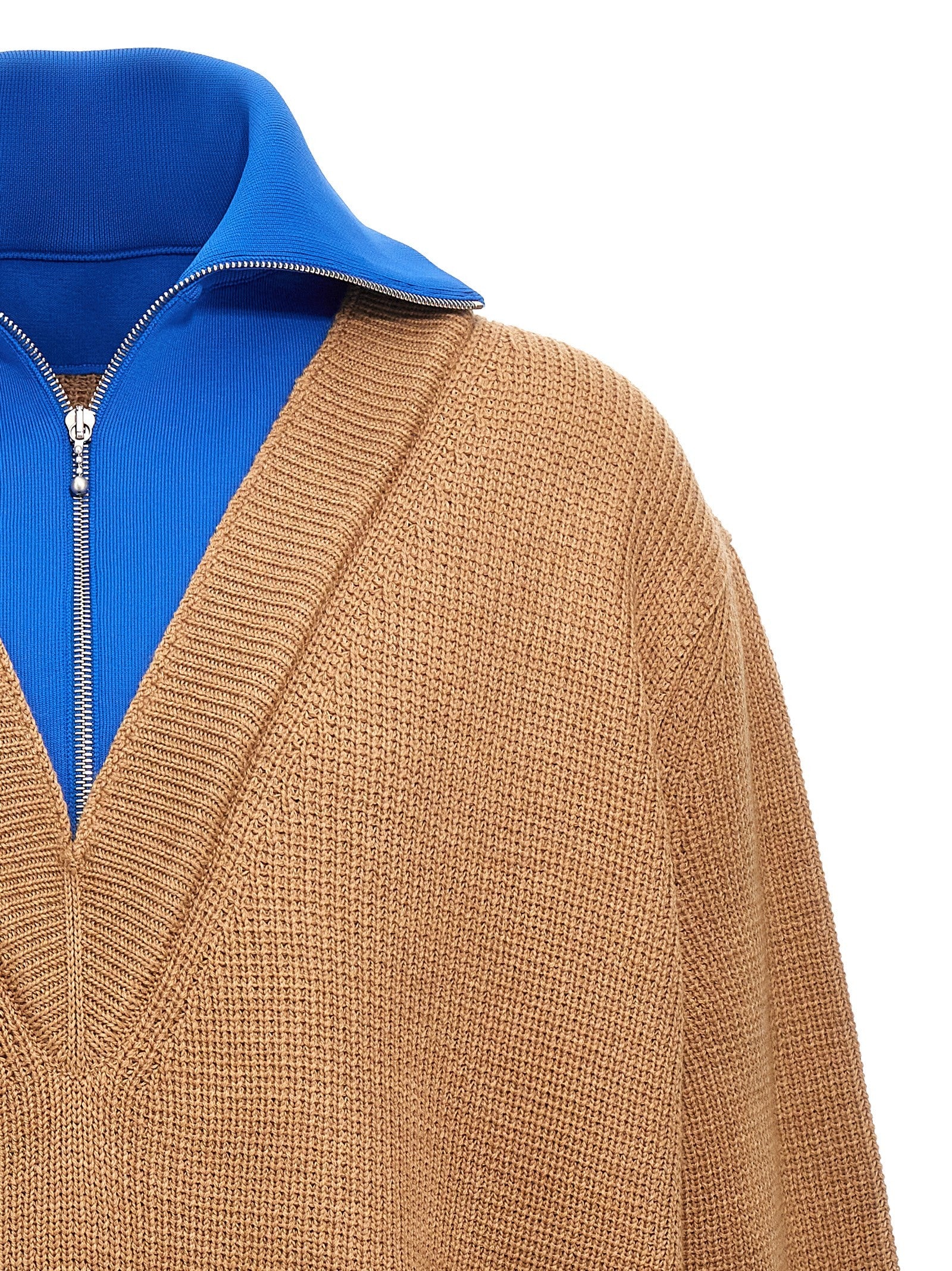 JIL SANDER - Half zip sweater