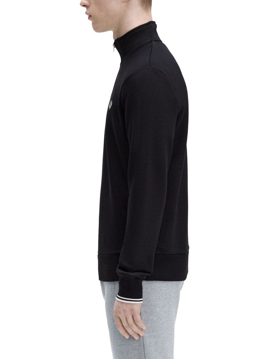 HALF ZIPPER SWEATSHIRT