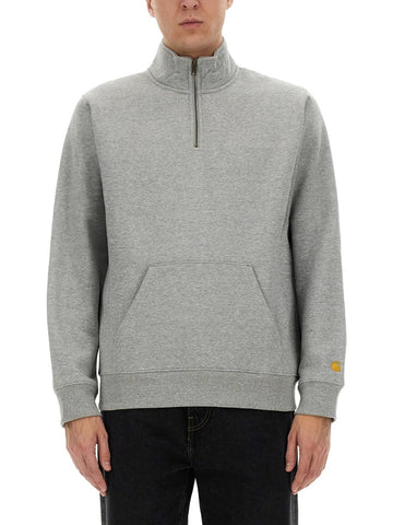 HALF ZIPPER SWEATSHIRT