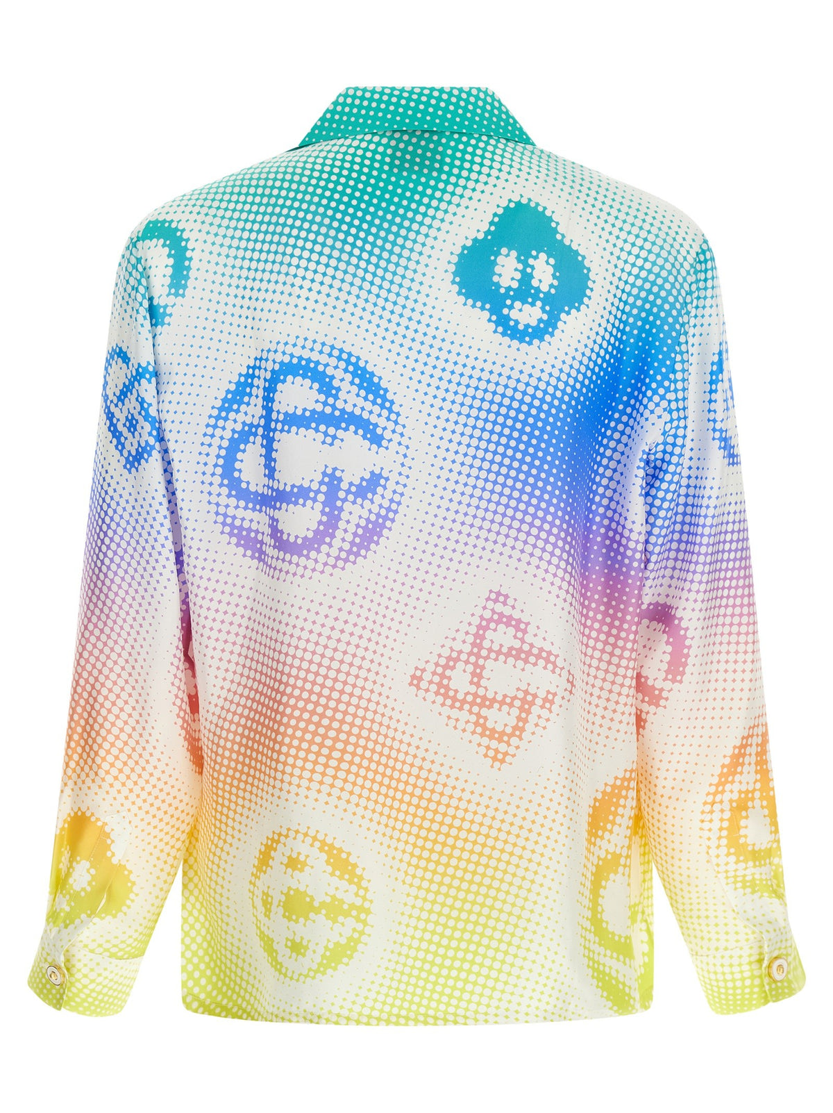 CASABLANCA - 'Halftone Logo' shirt