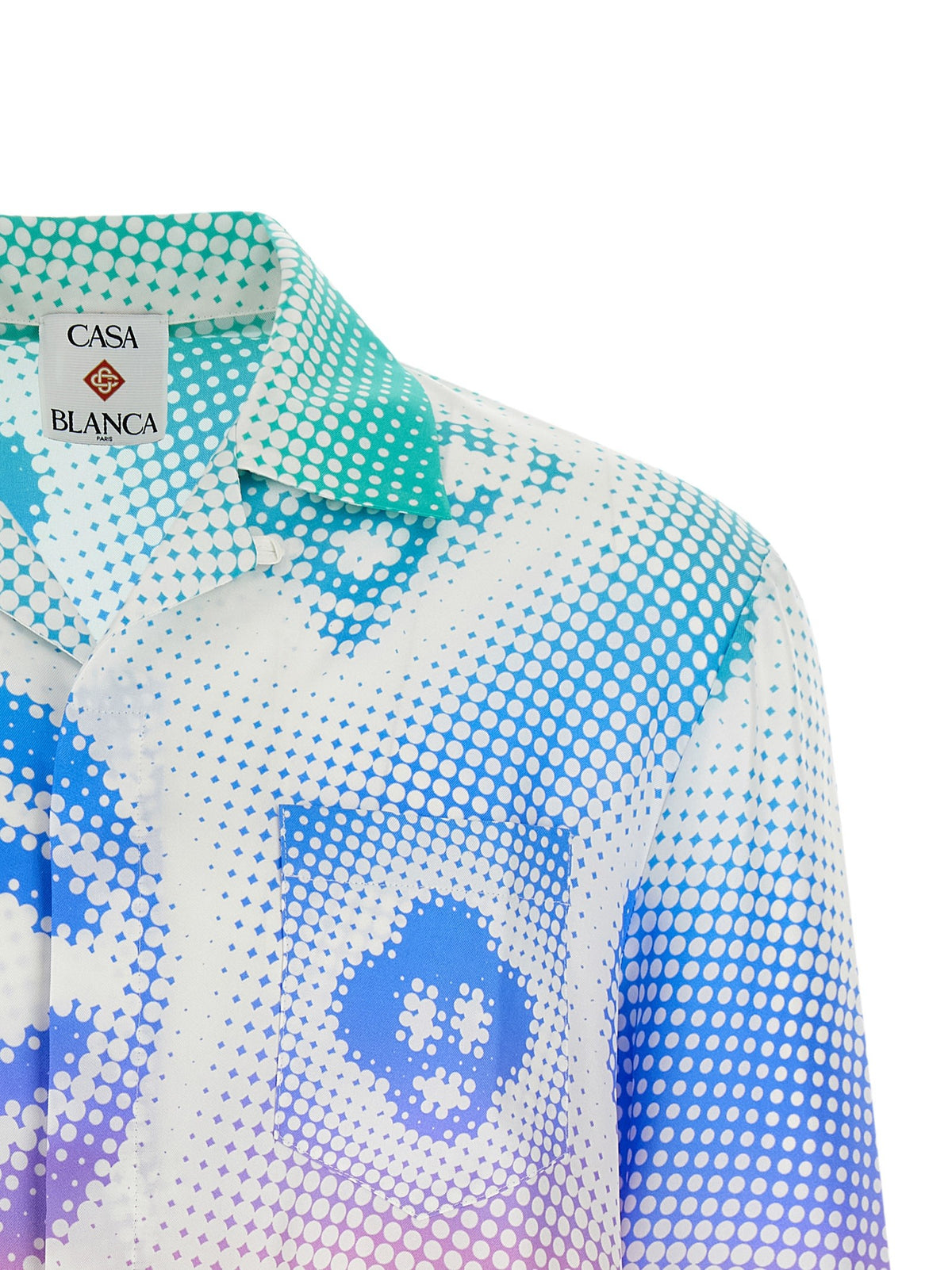 CASABLANCA - 'Halftone Logo' shirt