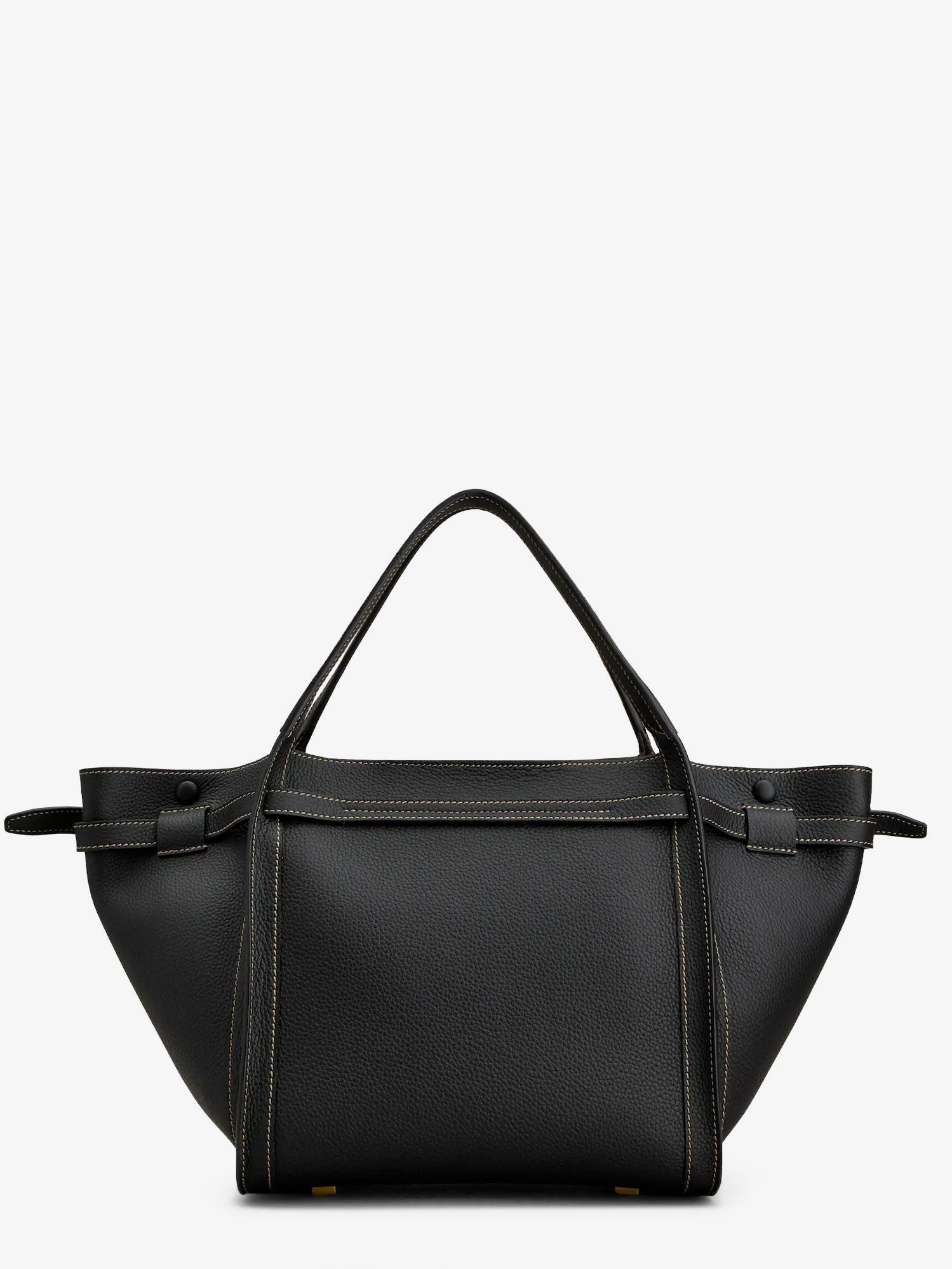 TOD'S TOD'S - Hammered laeather tote bag