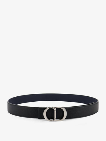 Hammered leather belt with metal CD logo hammered-leather-belt-with-metal-cd-logo_1518ad5e-5381-41f2-bd0e-b2e58957dbee