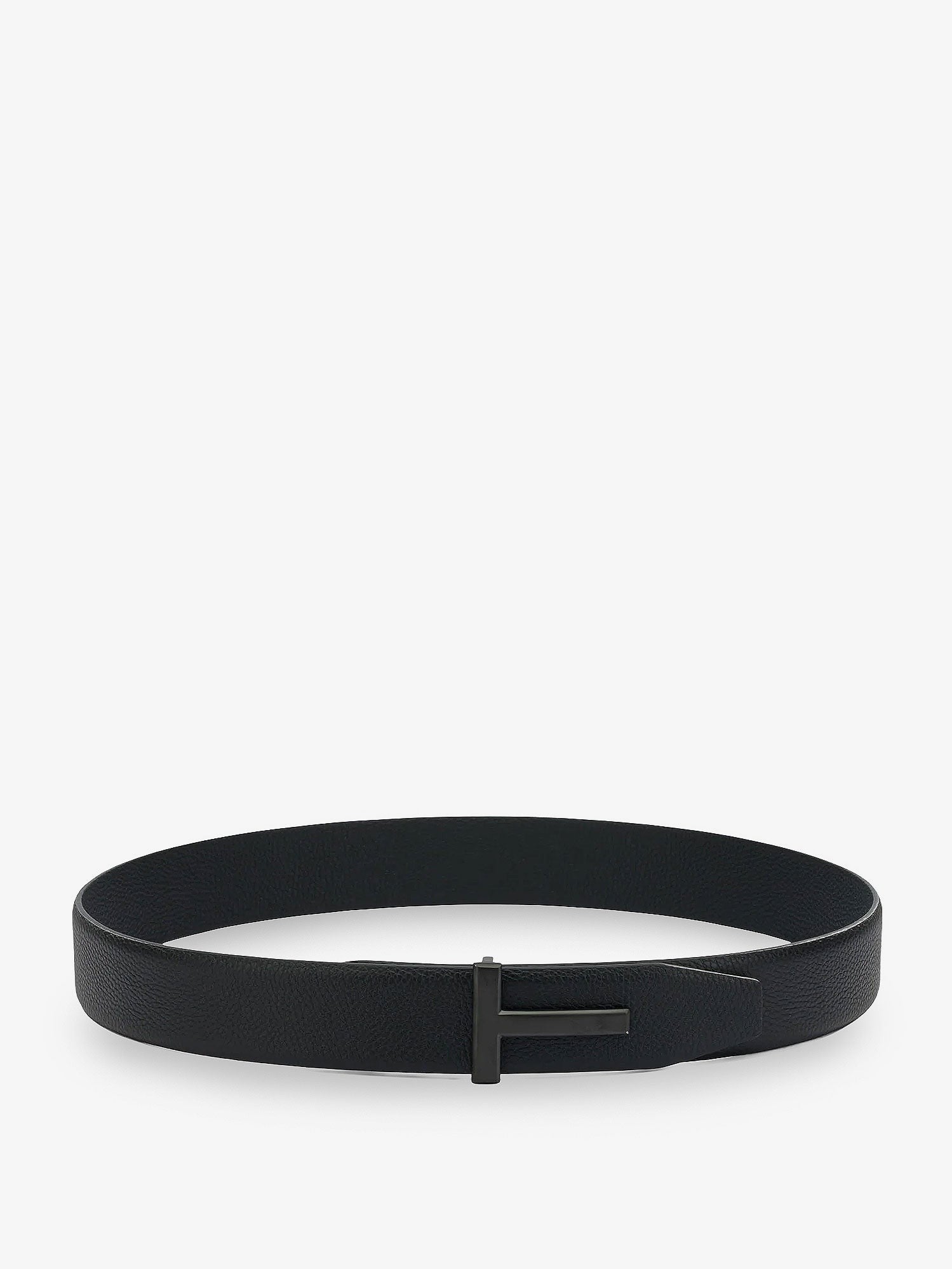 TOM FORD TOM FORD - Hammered leather belt