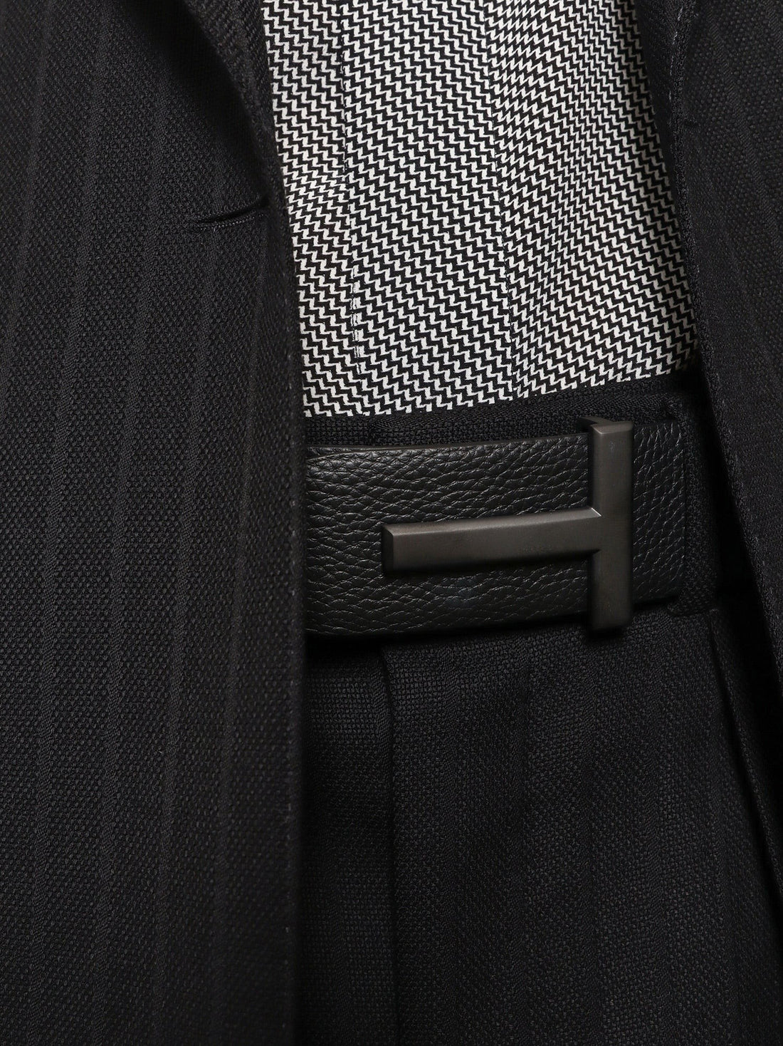 TOM FORD - Hammered leather belt hammered-leather-belt_00580872-6d80-4e41-bed4-35e6c554efbd