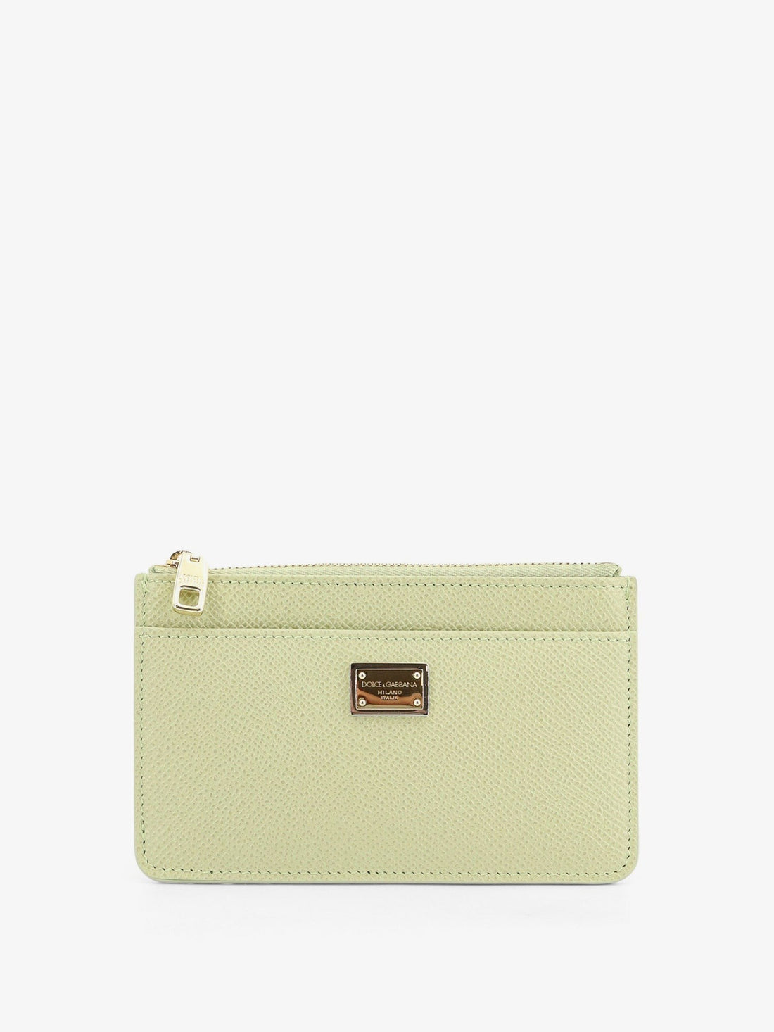 Dolce & Gabbana Hammered leather card holder