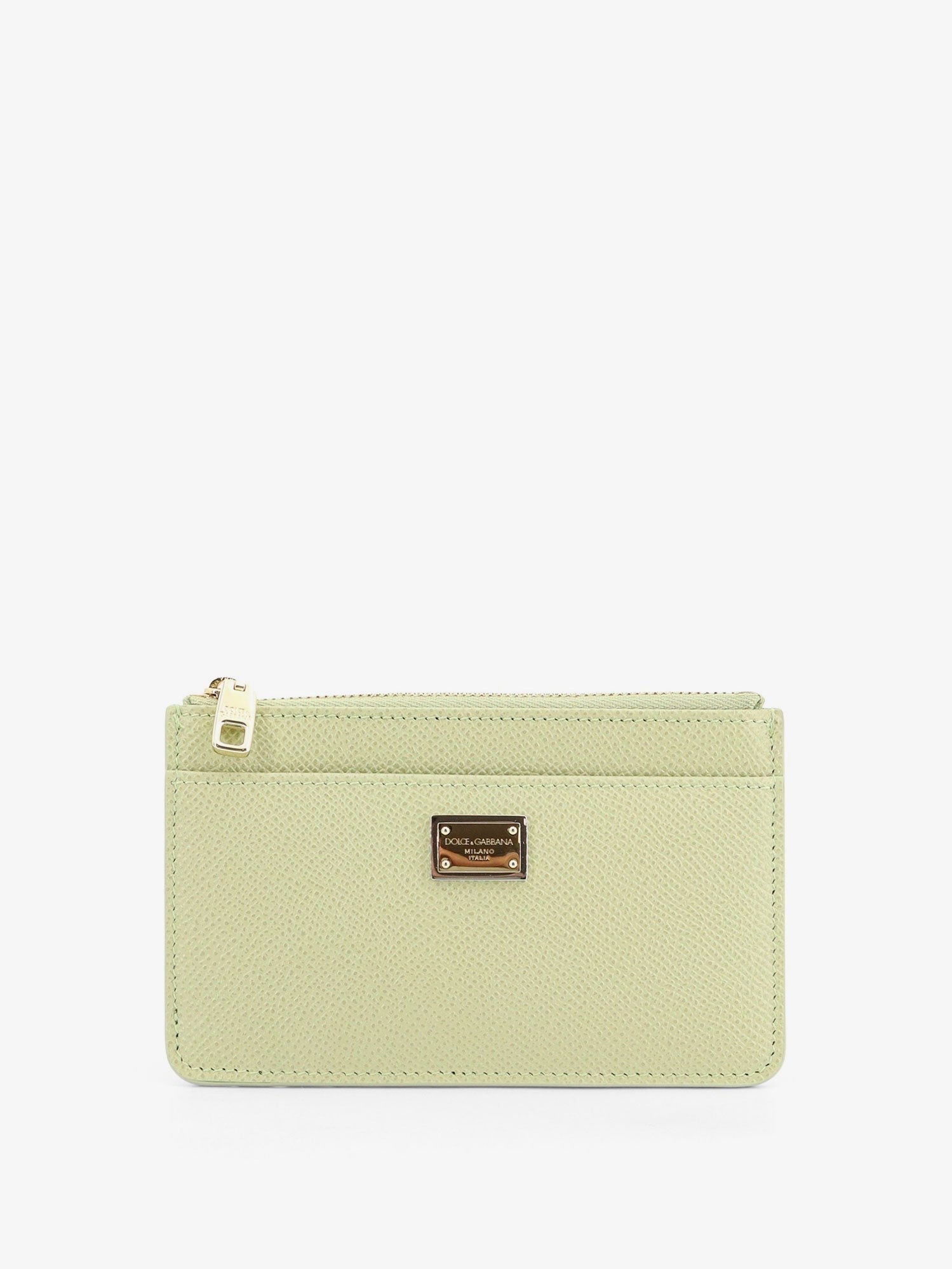 Dolce & Gabbana Hammered leather card holder