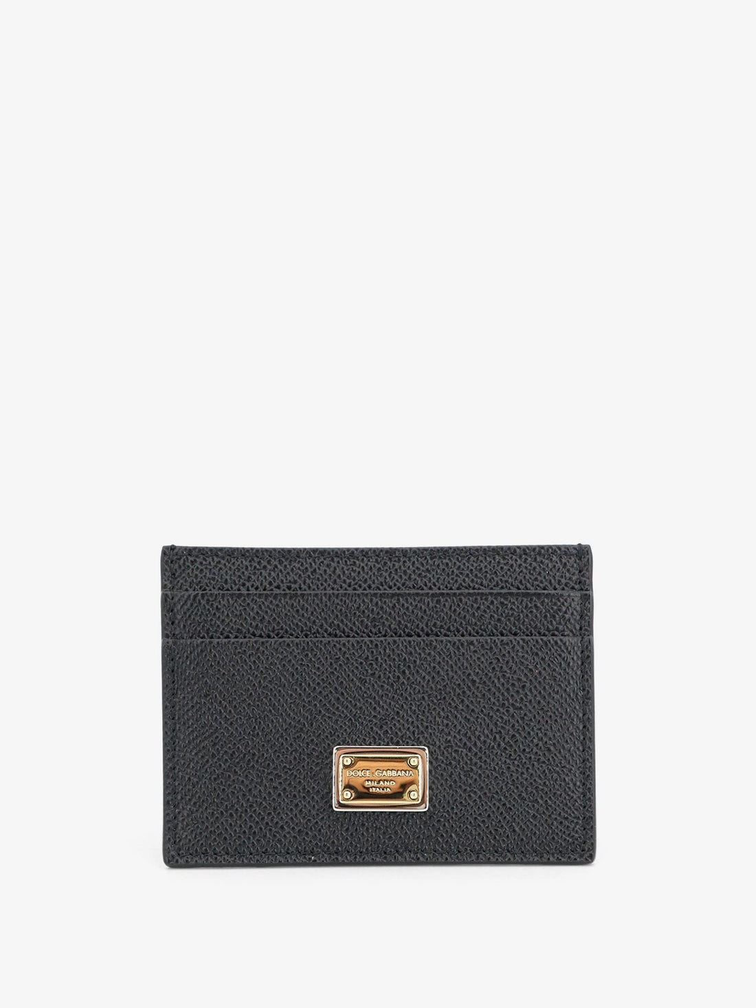 Dolce & Gabbana Hammered leather card holder