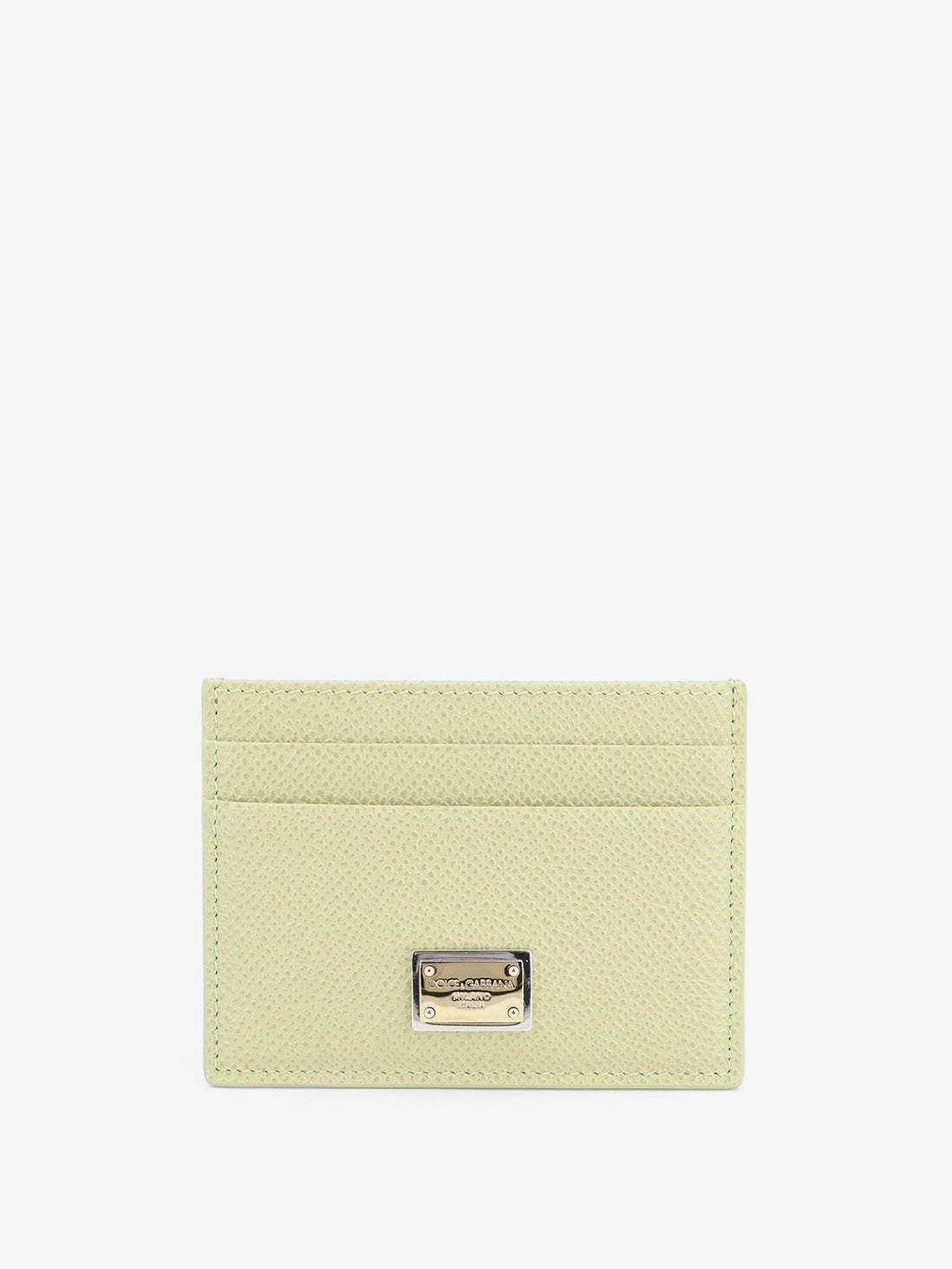 Dolce & Gabbana Hammered leather card holder