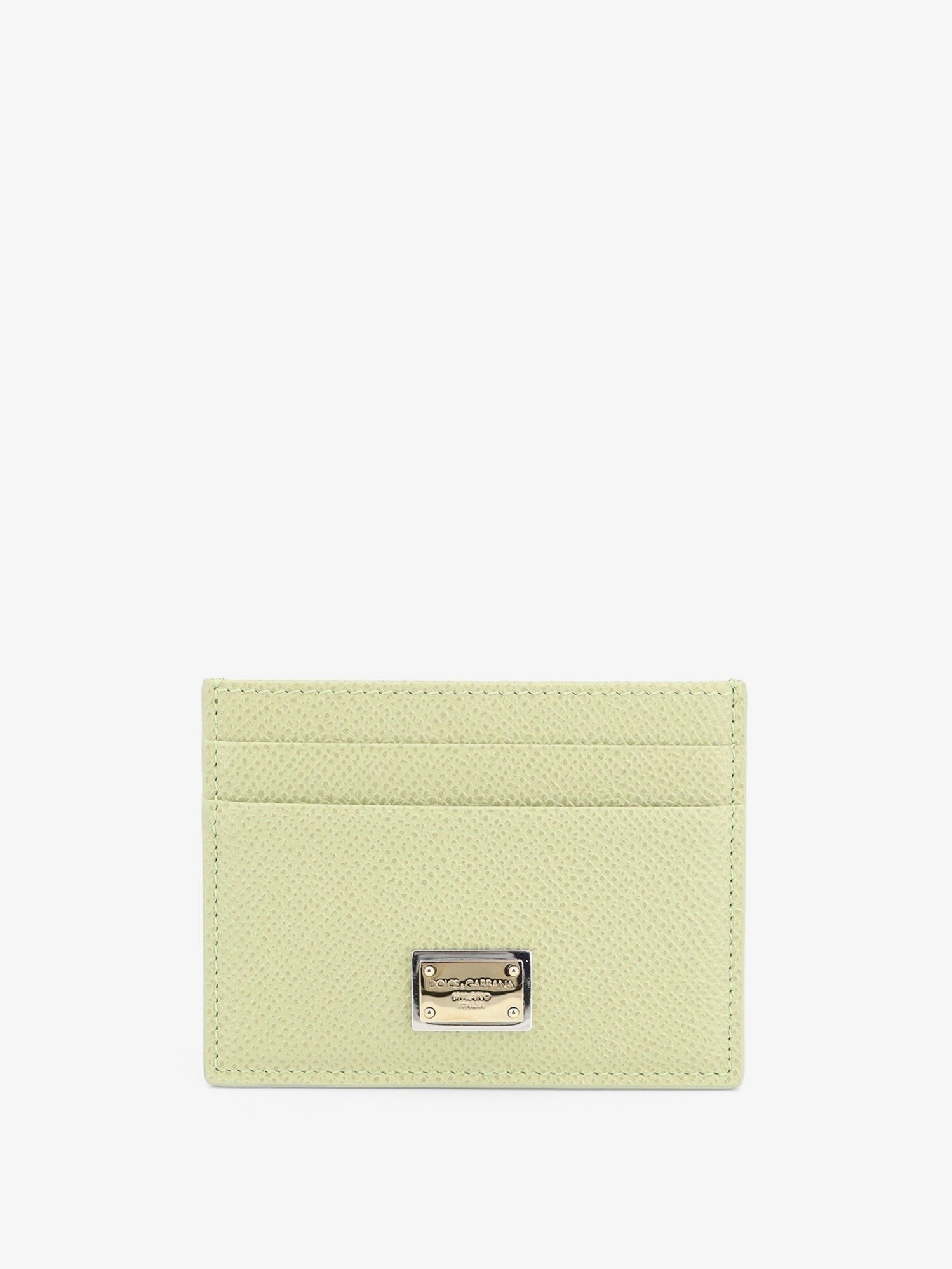 Dolce & Gabbana Hammered leather card holder