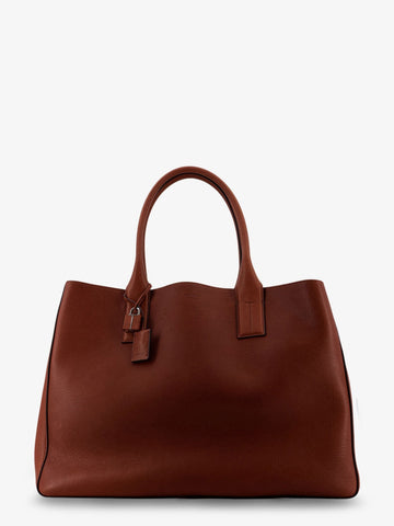 Hammered leather handbag with engraved logo on the front hammered-leather-handbag-with-engraved-logo-on-the-front