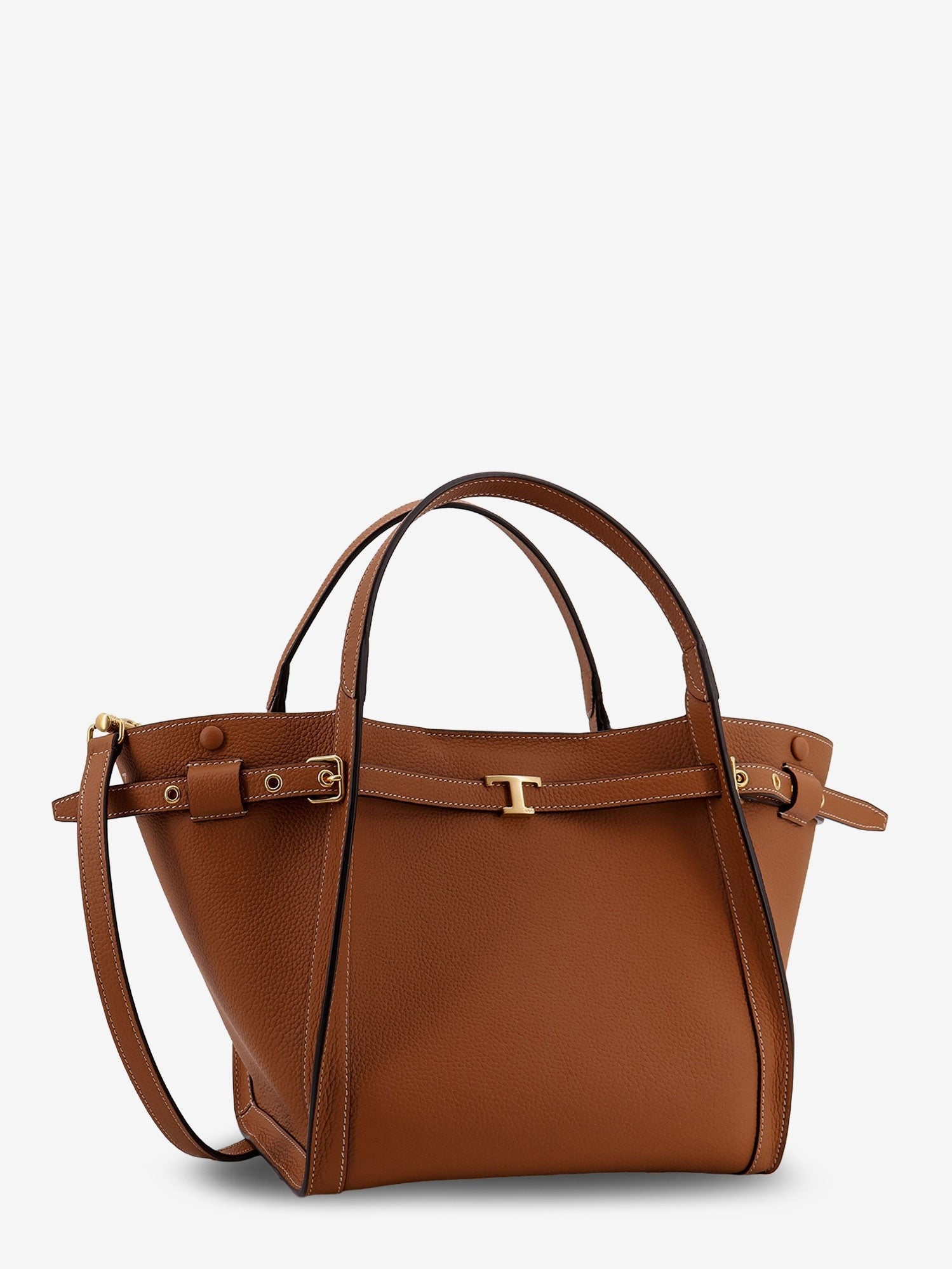 TOD'S TOD'S - Hammered leather shopping bag