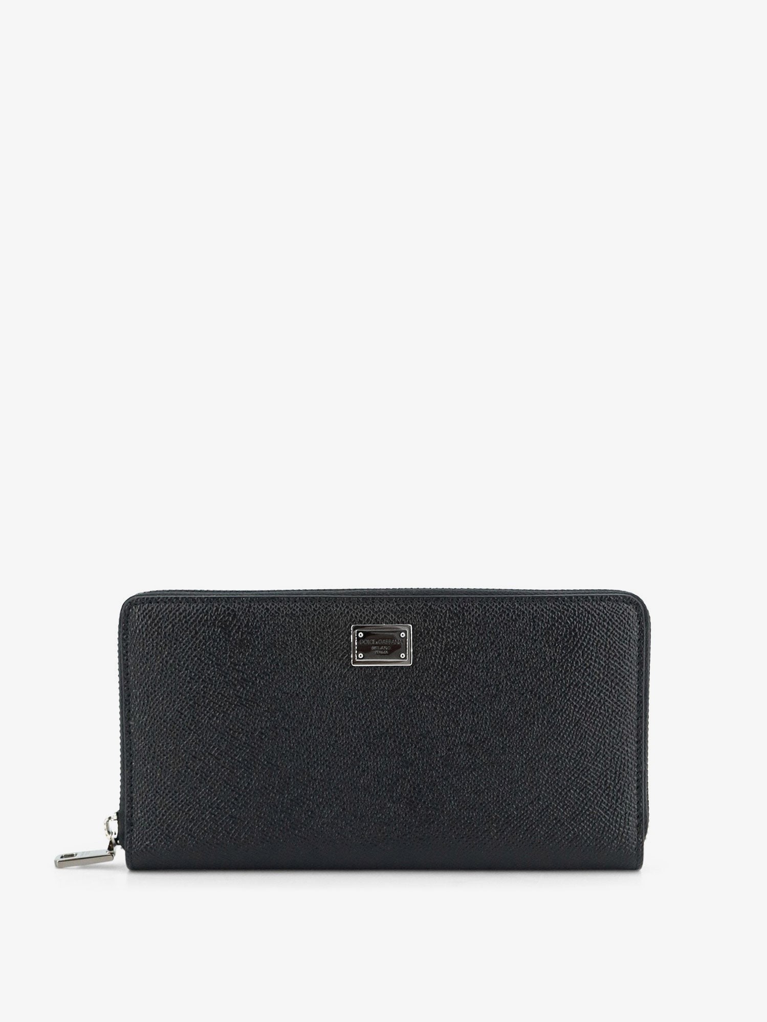 Dolce & Gabbana Hammered leather wallet