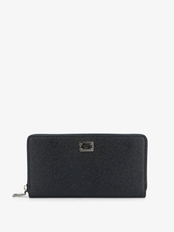 Dolce & Gabbana Hammered leather wallet