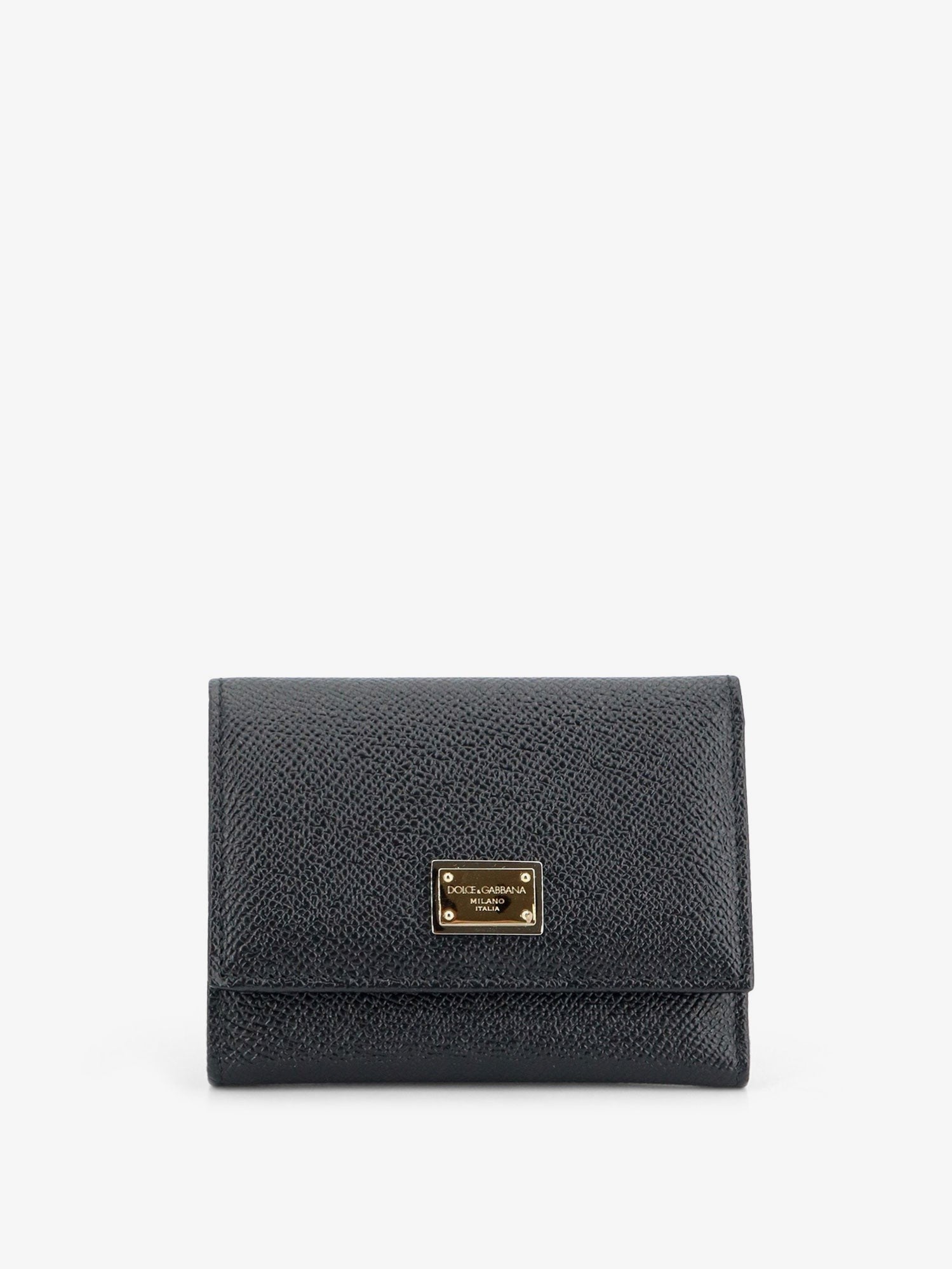 Dolce & Gabbana Hammered leather wallet