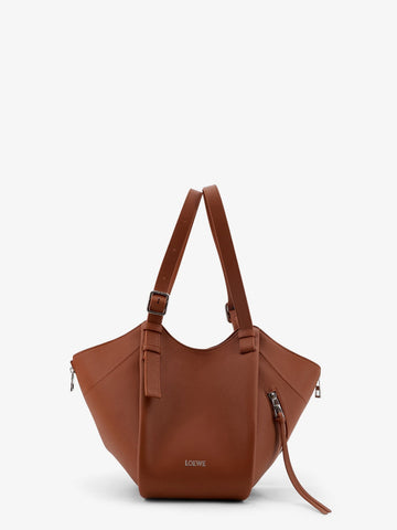 LOEWE - Hammock Flip leather handbag with front lettering logo hammock-flip-leather-handbag-with-front-lettering-logo_8b3d30a8-201d-46cd-b4f9-3e2258652cfa