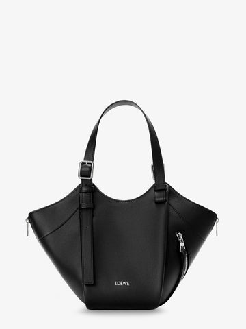LOEWE - Hammock Flip leather handbag with front lettering logo