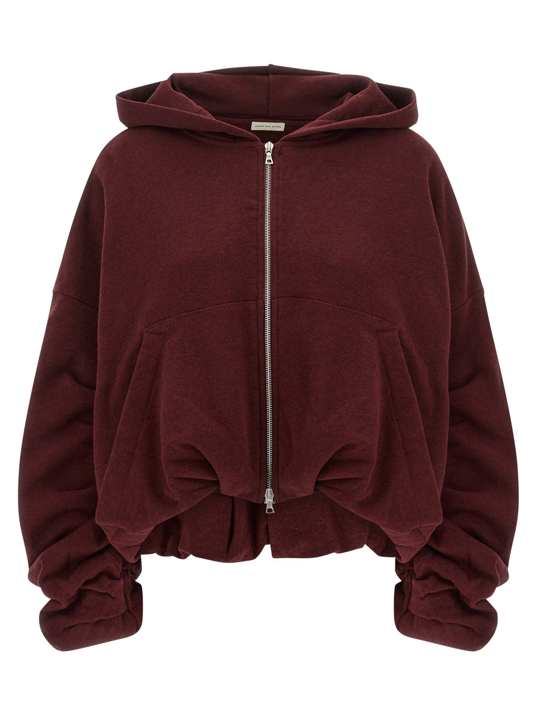 Dries Van Noten - 'Hannett' hoodie Bordeaux