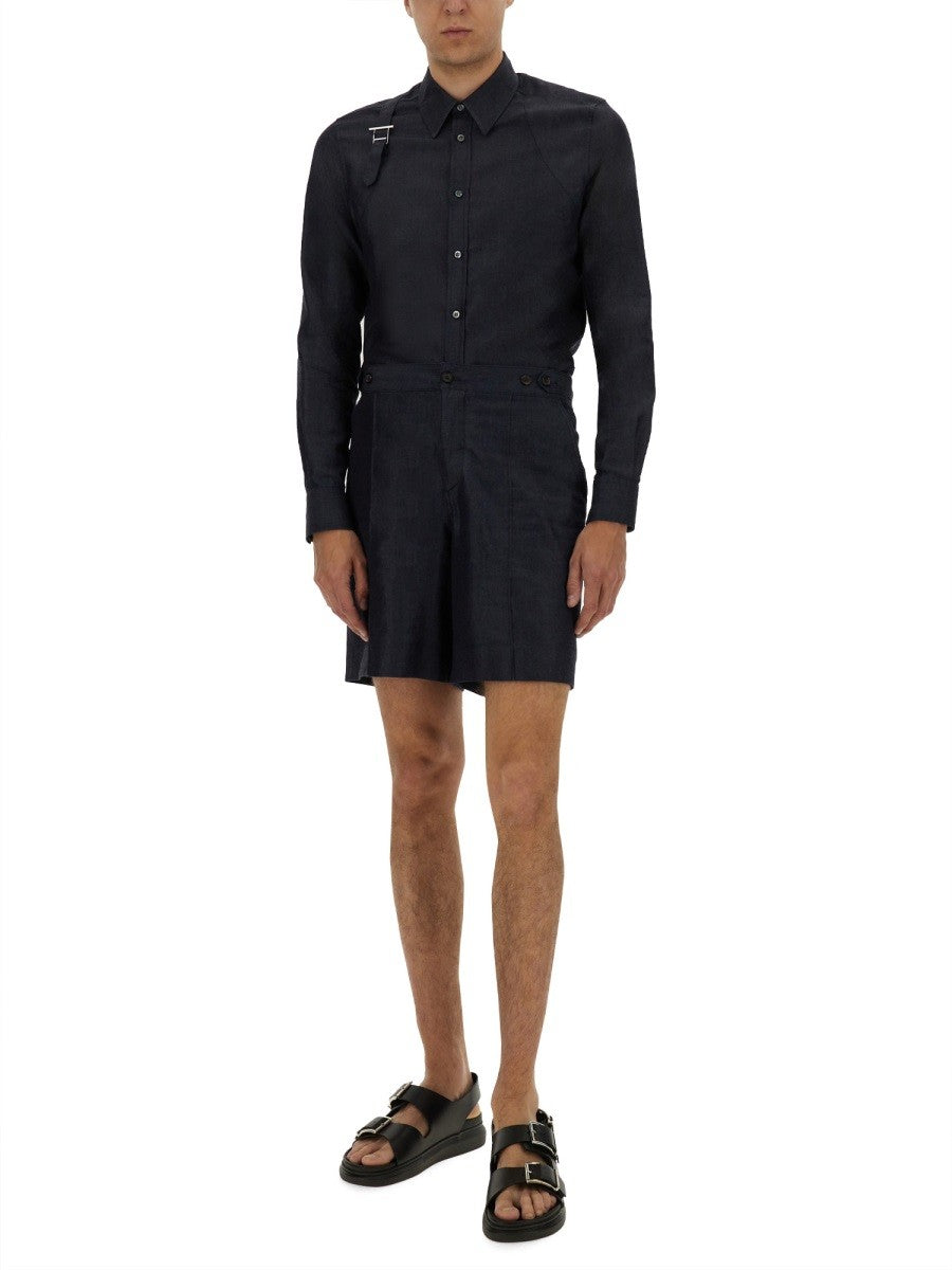 HARNESS SHIRT WITH T BUCKLE