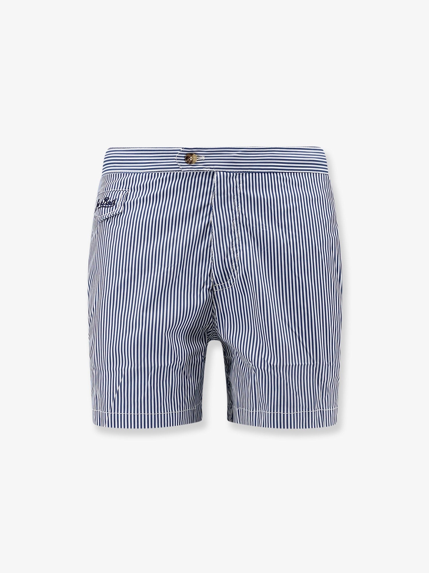MC2 SAINT BARTH - Harrys nylon swim shorts with striped print harrys-nylon-swim-shorts-with-striped-print