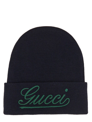 HAT WITH GUCCI EMBROIDERY