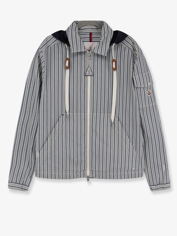 Moncler Havas striped cotton jacket