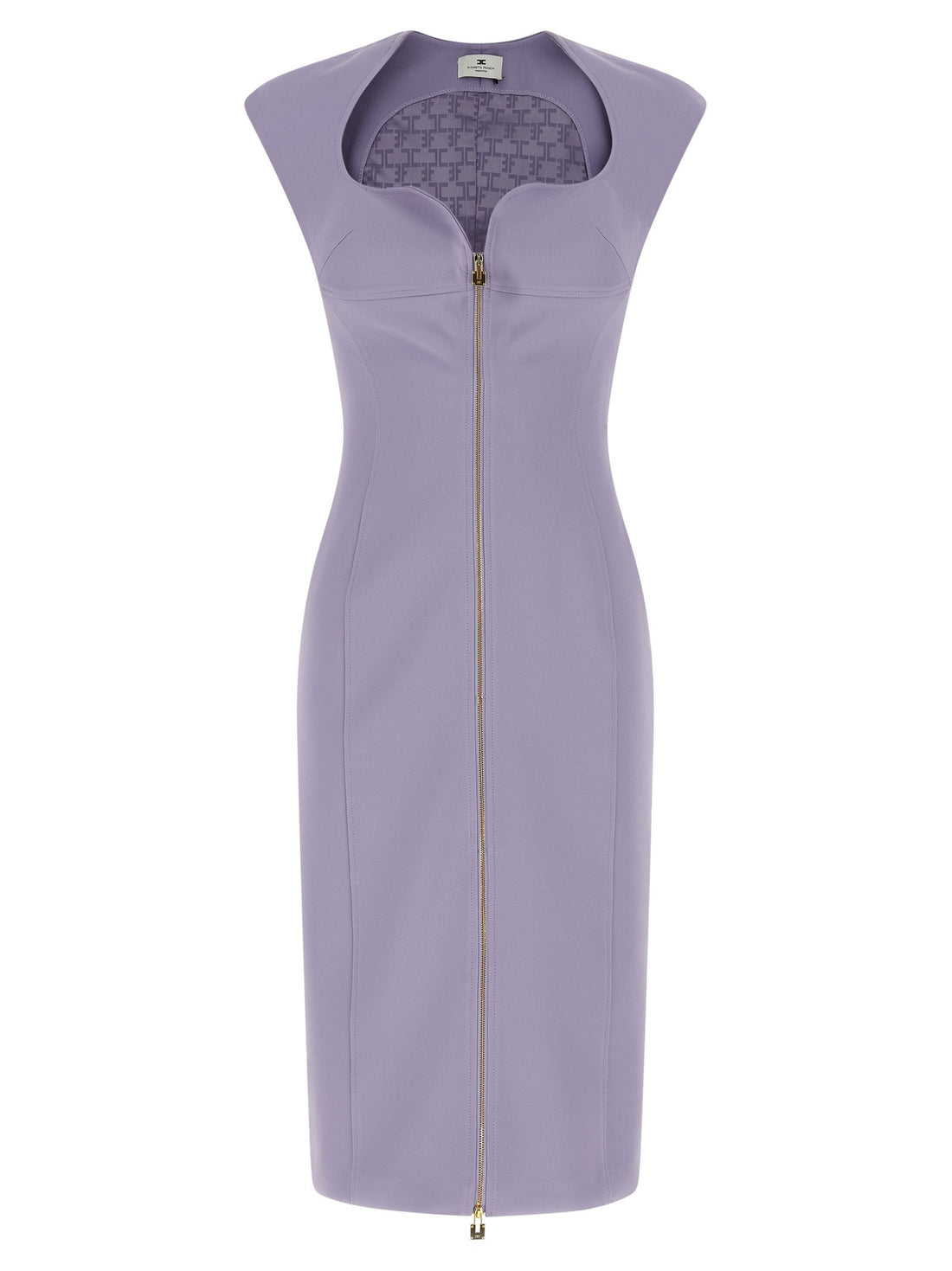 Elisabetta Franchi - Heart-shaped neckline dress heart-shaped-neckline-dress_f172d3ad-def3-4071-bfcf-0044c7633f45