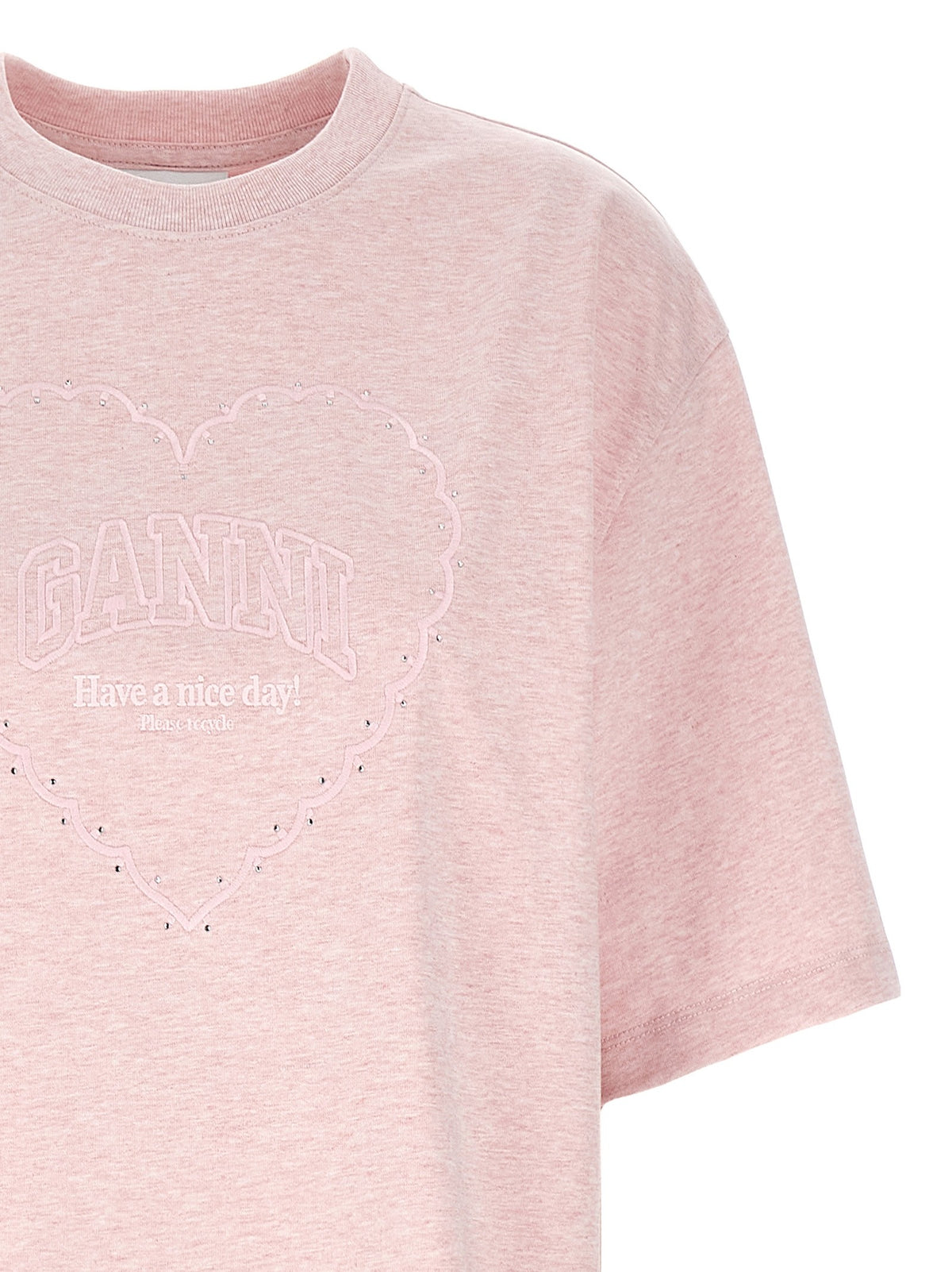 GANNI - Heart T-shirt heart-t-shirt