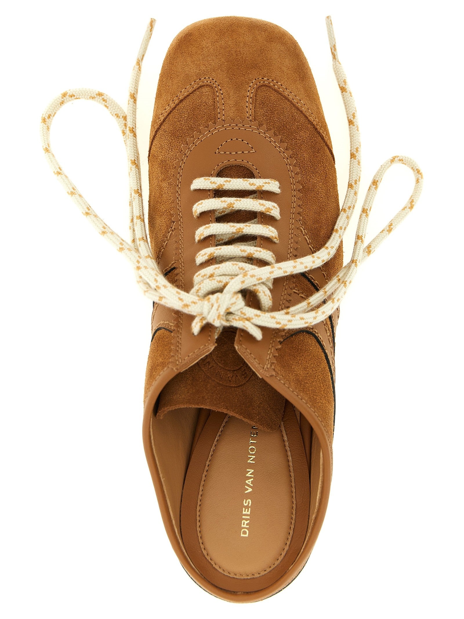 Dries Van Noten - 'Heeled Suede' sneakers heeled-suede-sneakers