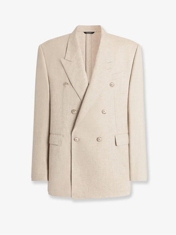 Dolce & Gabbana Hemp, silk and linen blazer
