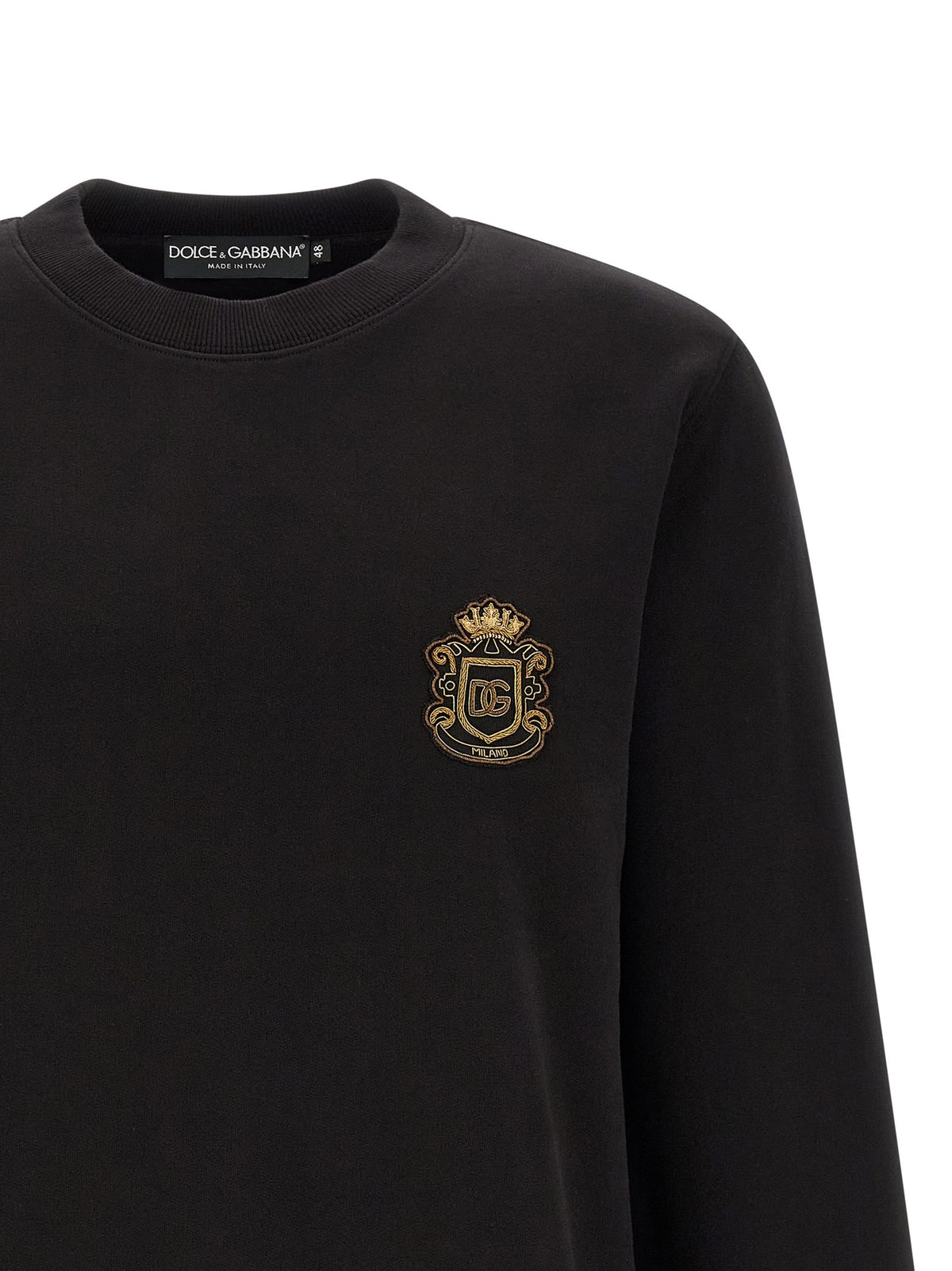 Dolce & Gabbana - Heraldic patch sweatshirt