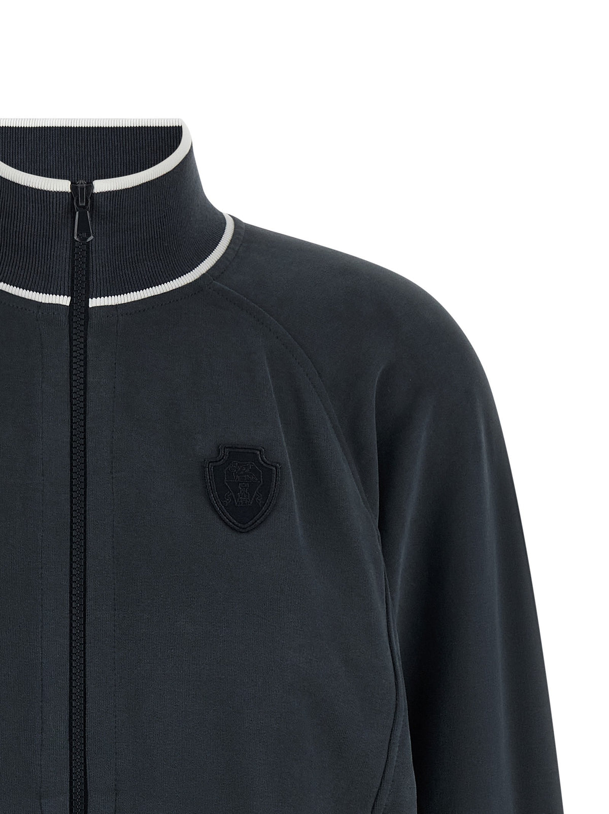 Brunello Cucinelli - Heraldic patch sweatshirt