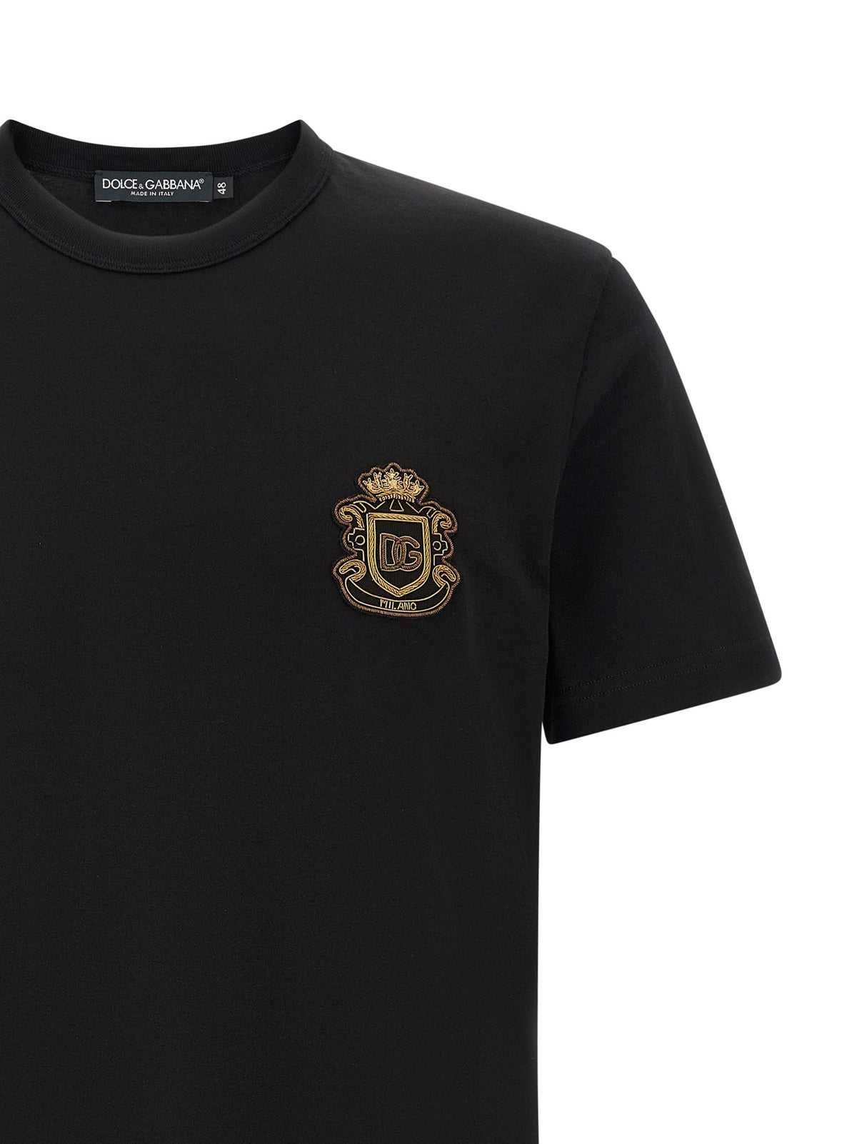 Dolce & Gabbana - Heraldic patch t-shirt