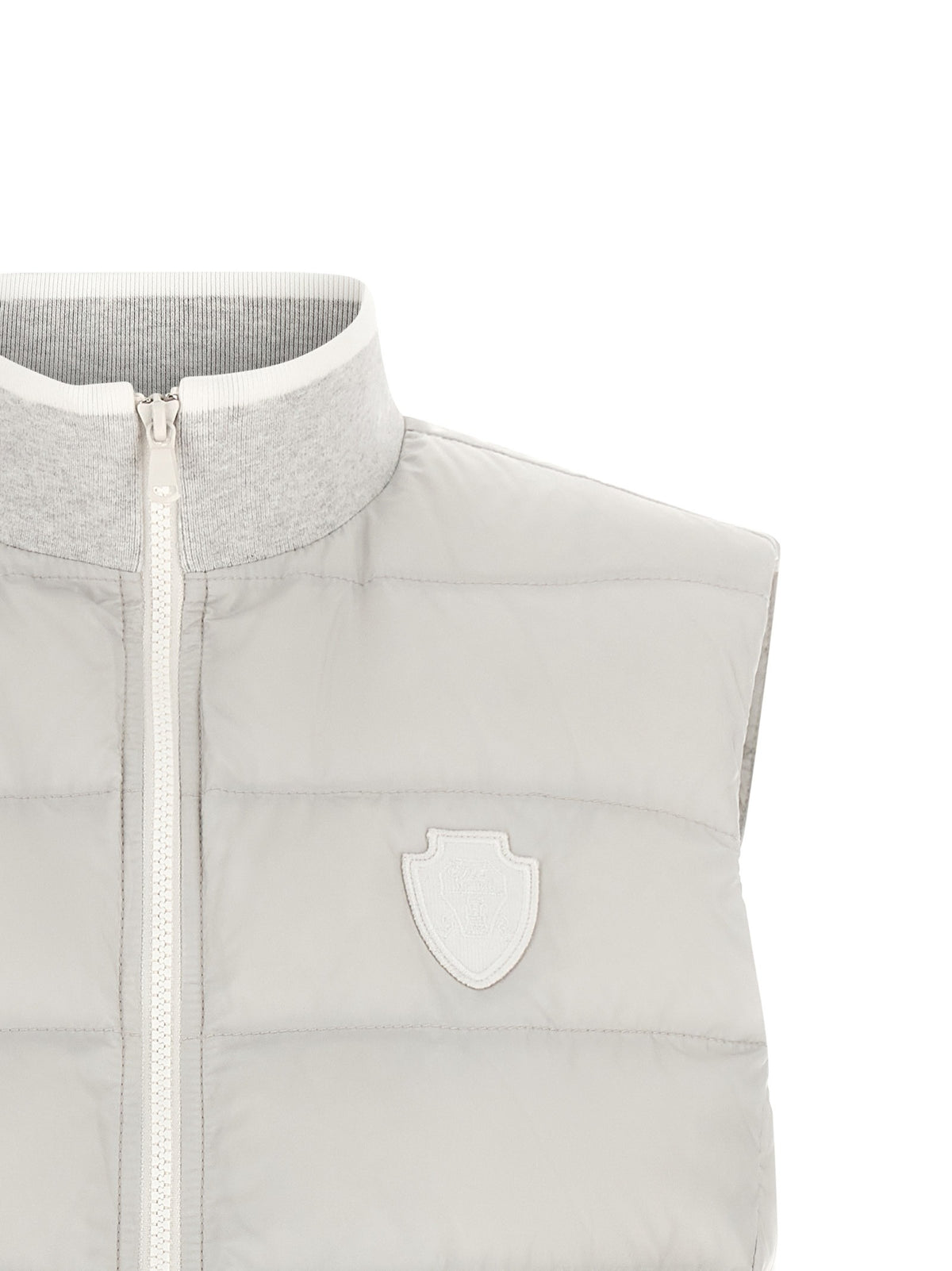Brunello Cucinelli - Heraldic patch vest