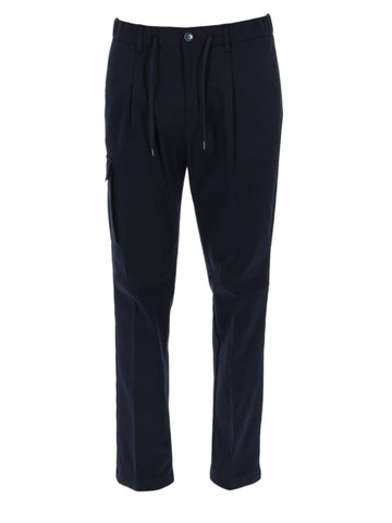 Herno - Resort Trousers - Navy herno-resort-trousers-navy-front-jpg