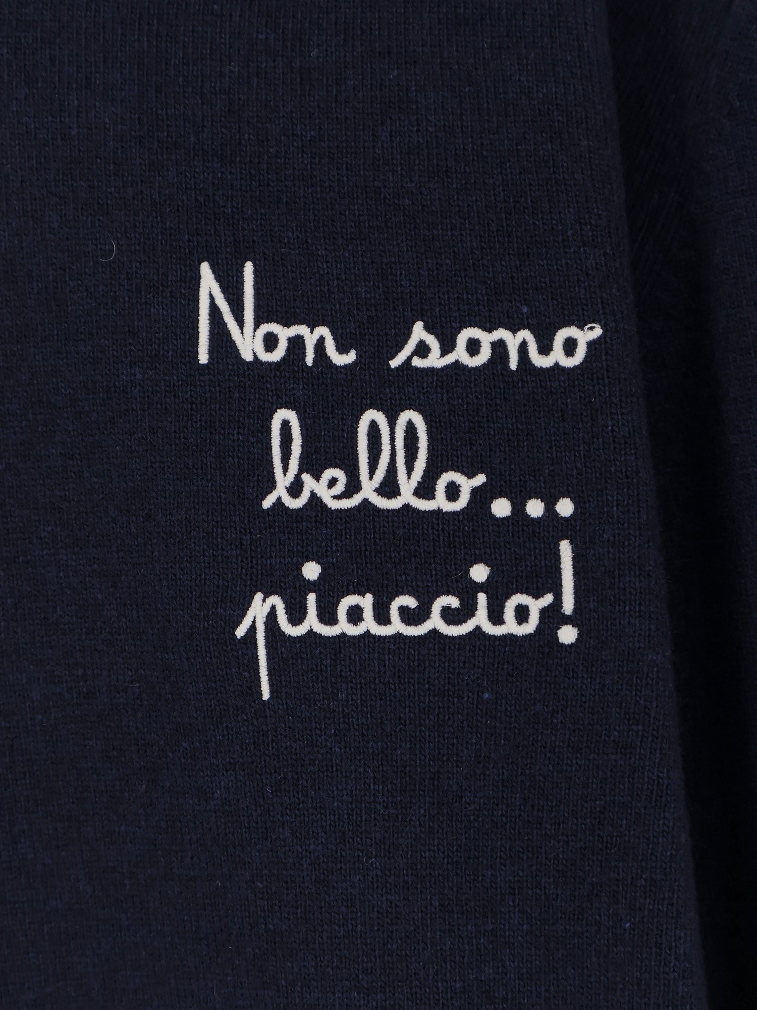 Heron Light sweater with Christmas Holiday embroidery