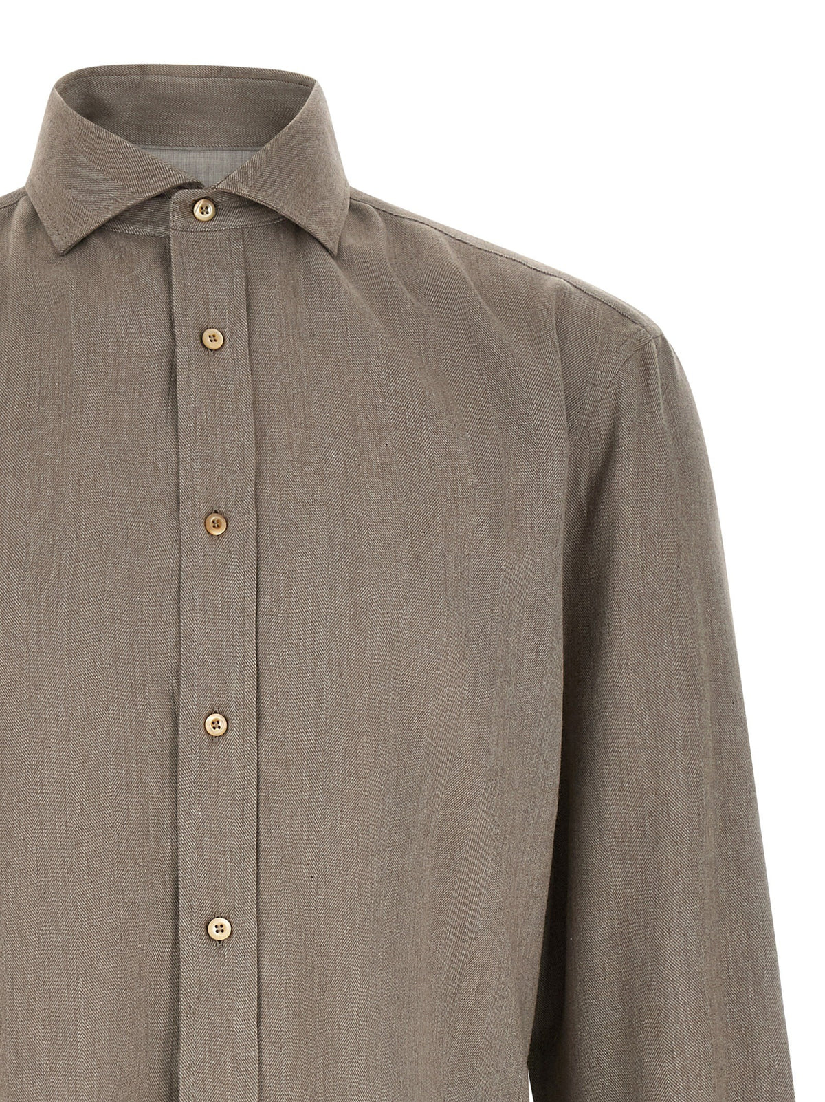 Brunello Cucinelli - Herringbone shirt